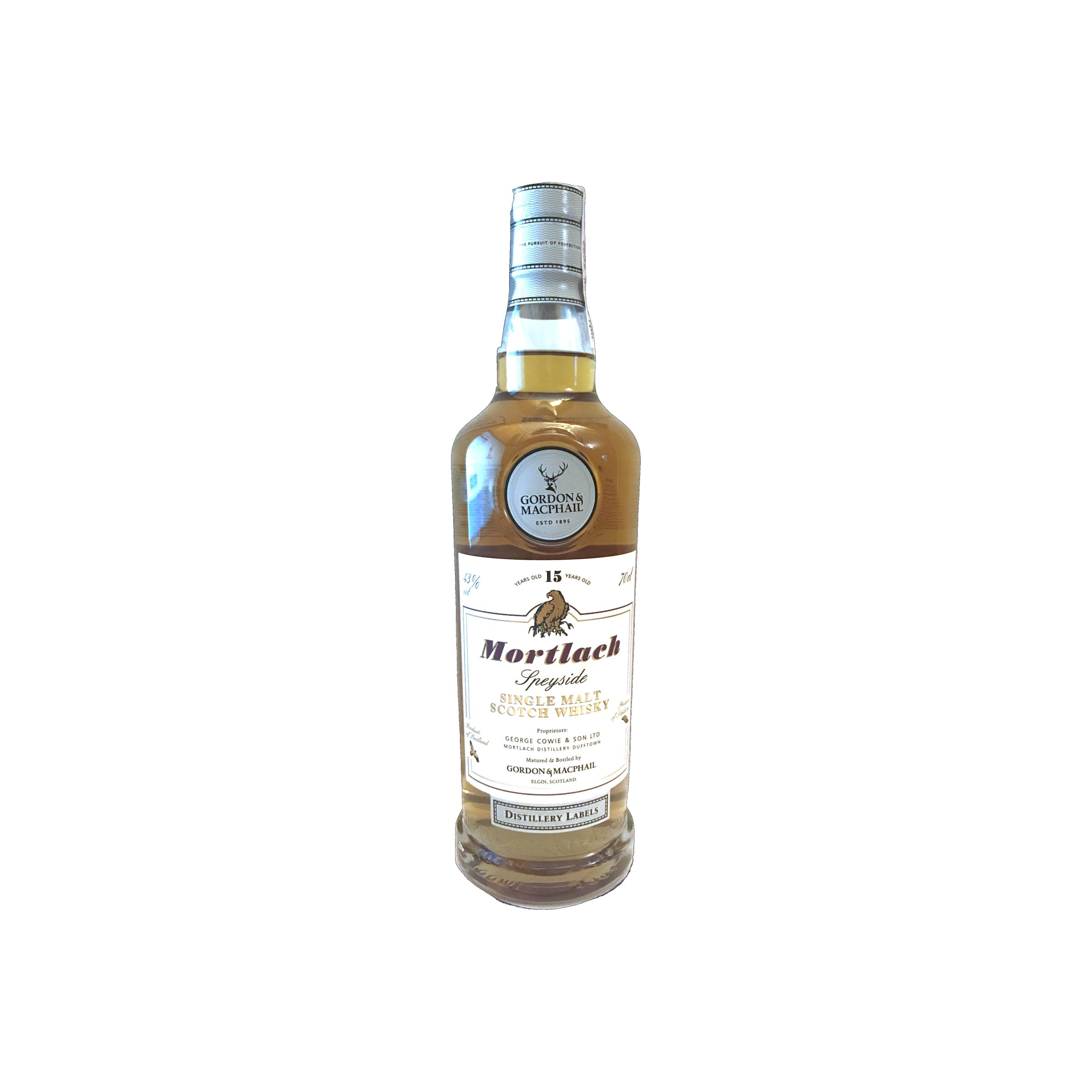 Mortlach Licensed Bottling 15 Years Single Malt Whisky