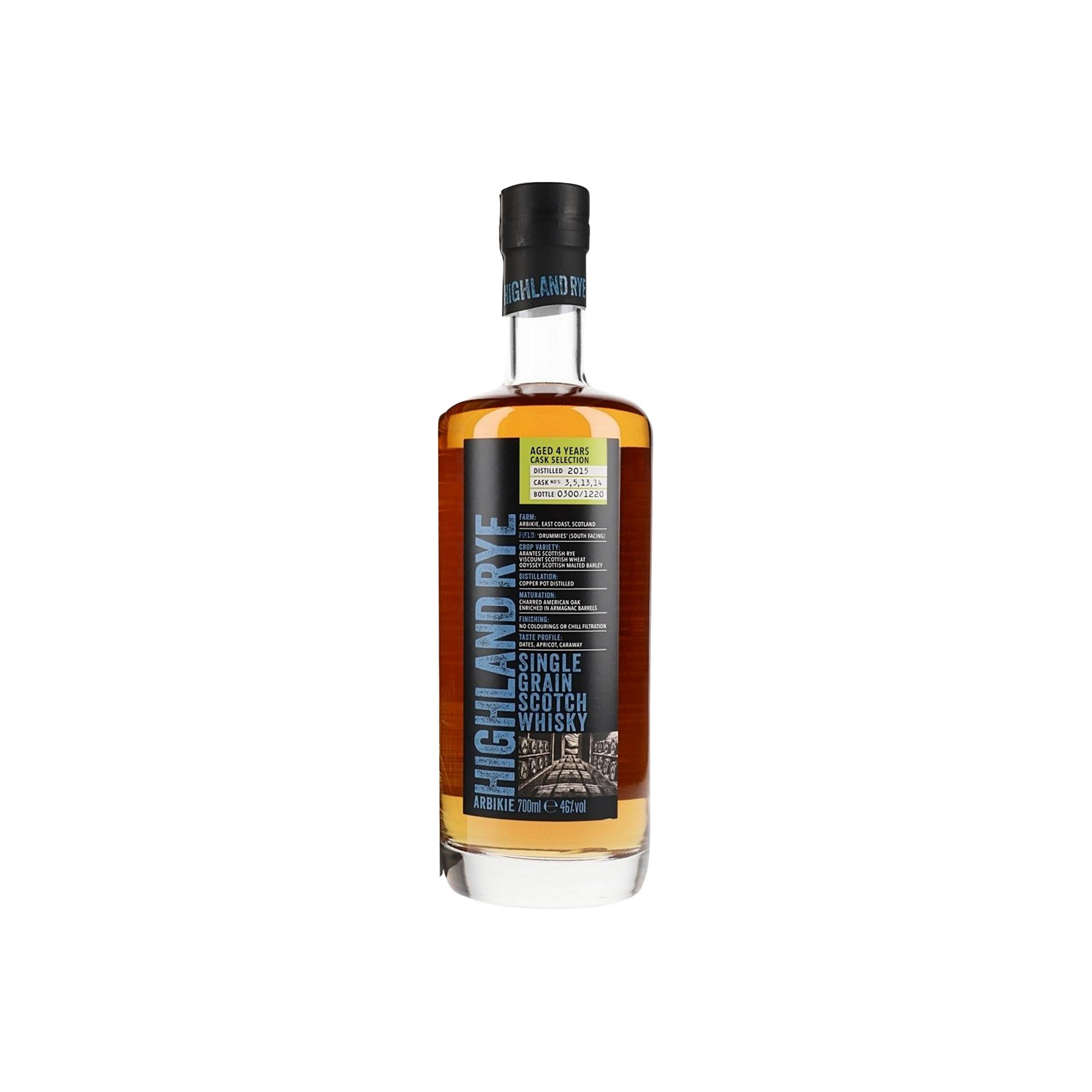 Arbikie 2015 4 Years Single Grain Whisky