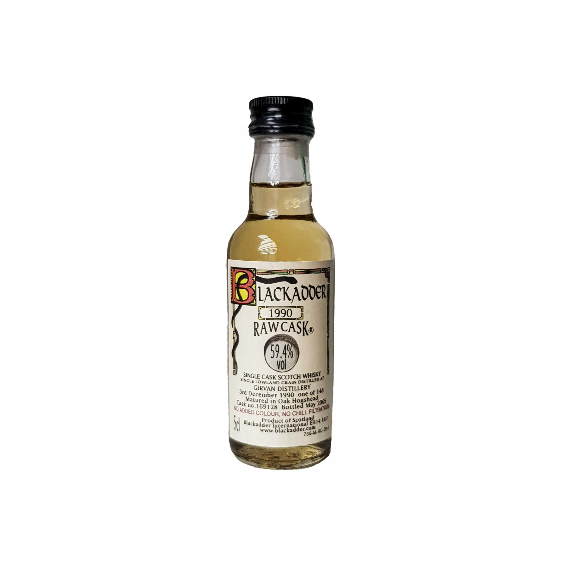 Girvan Raw Cask 1990 14 Years Single Grain Whisky 2
