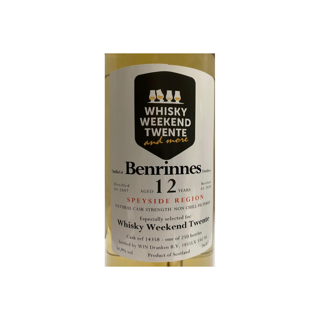Benrinnes 2007 12 Years Single Malt Whisky 2