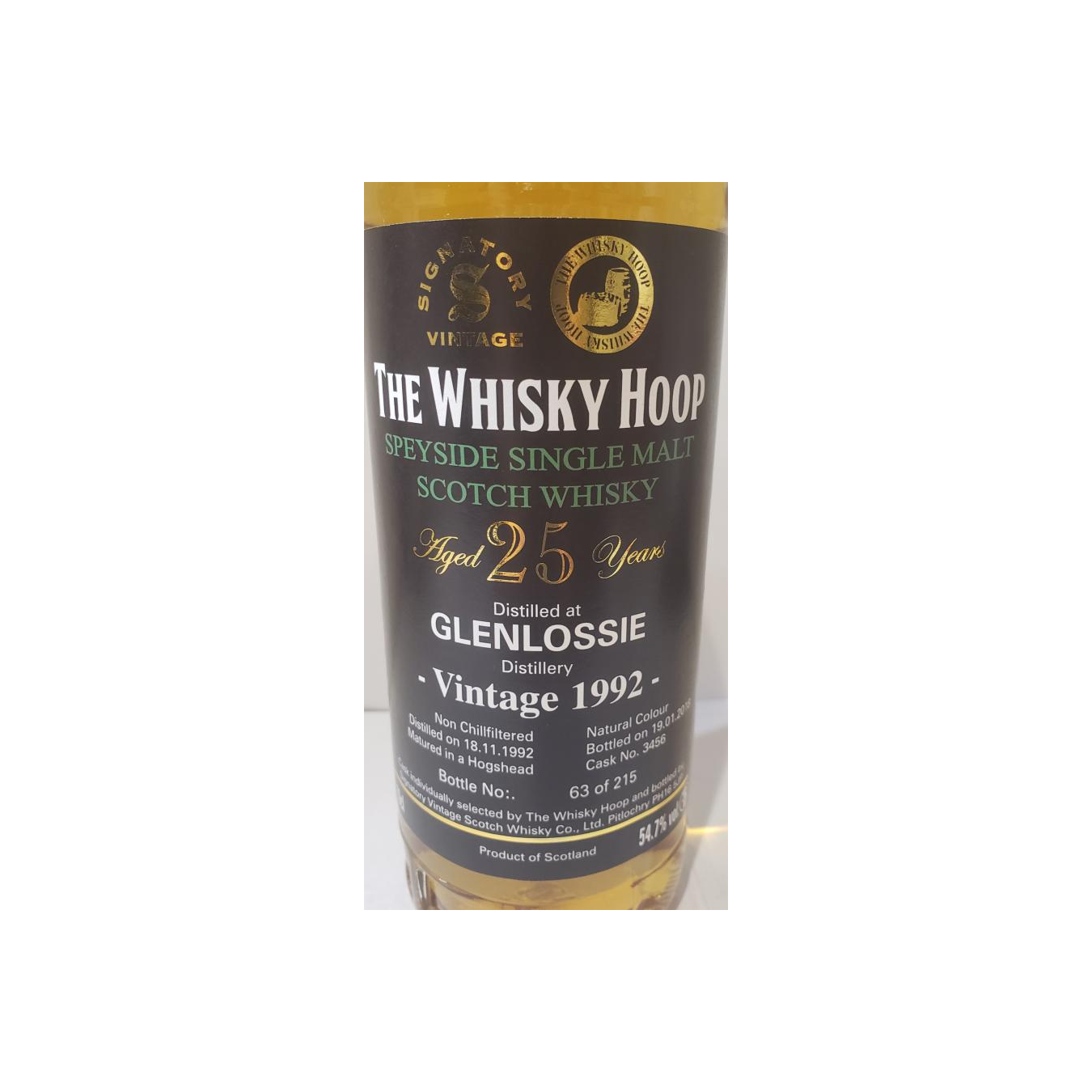 Glenlossie 1992 25 Years Single Malt Whisky 2