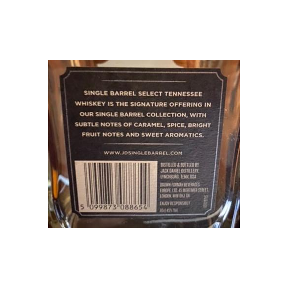 Jack Daniel's Tennessee Whisky  2