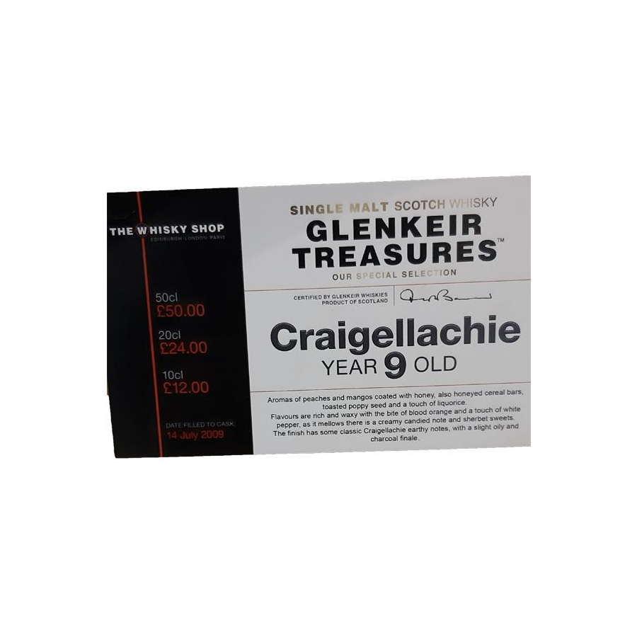 Craigellachie 2009 9 Years Single Malt Whisky 3