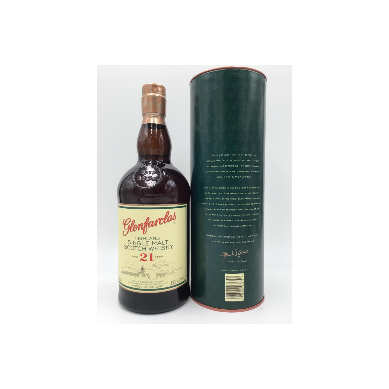 Glenfarclas 21 Years Single Malt Whisky 2