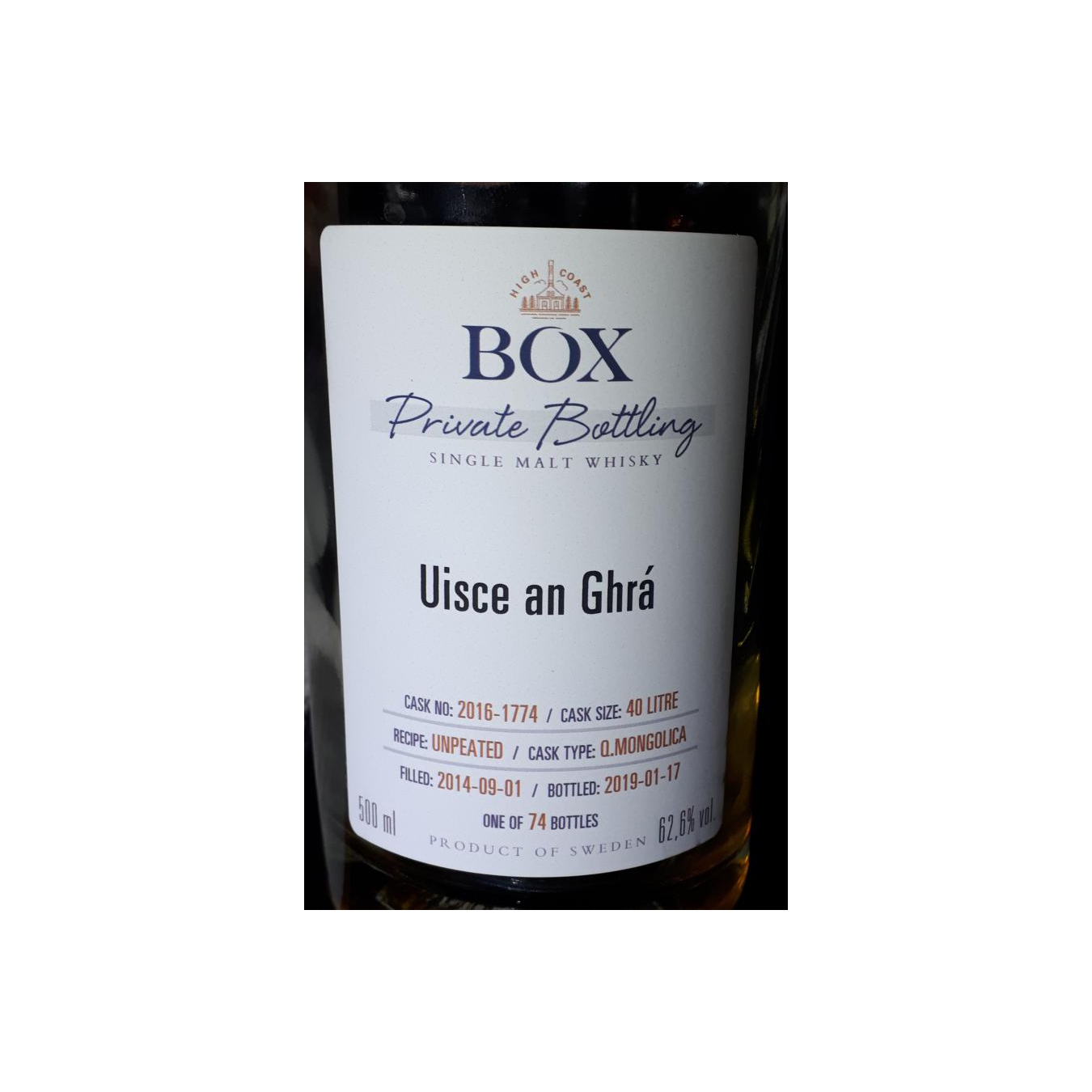 Box 2014 4 Years Single Malt Whisky 2
