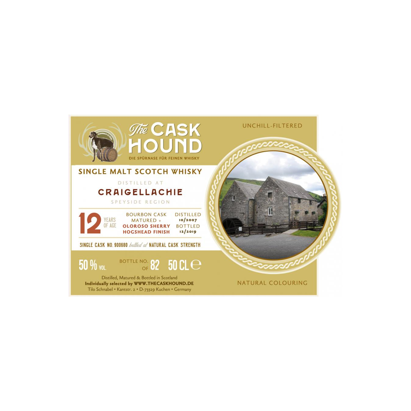 Craigellachie 2007 12 Years Single Malt Whisky 2