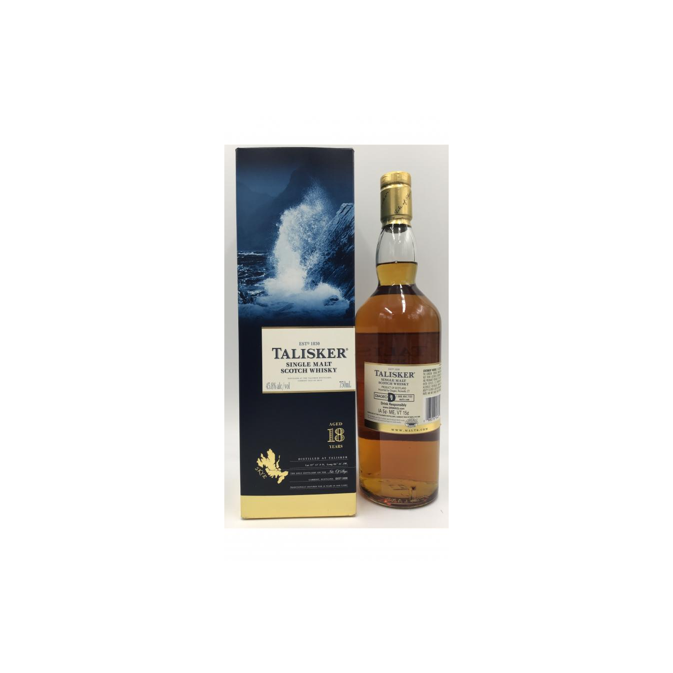 Talisker 18 Years Single Malt Whisky 2