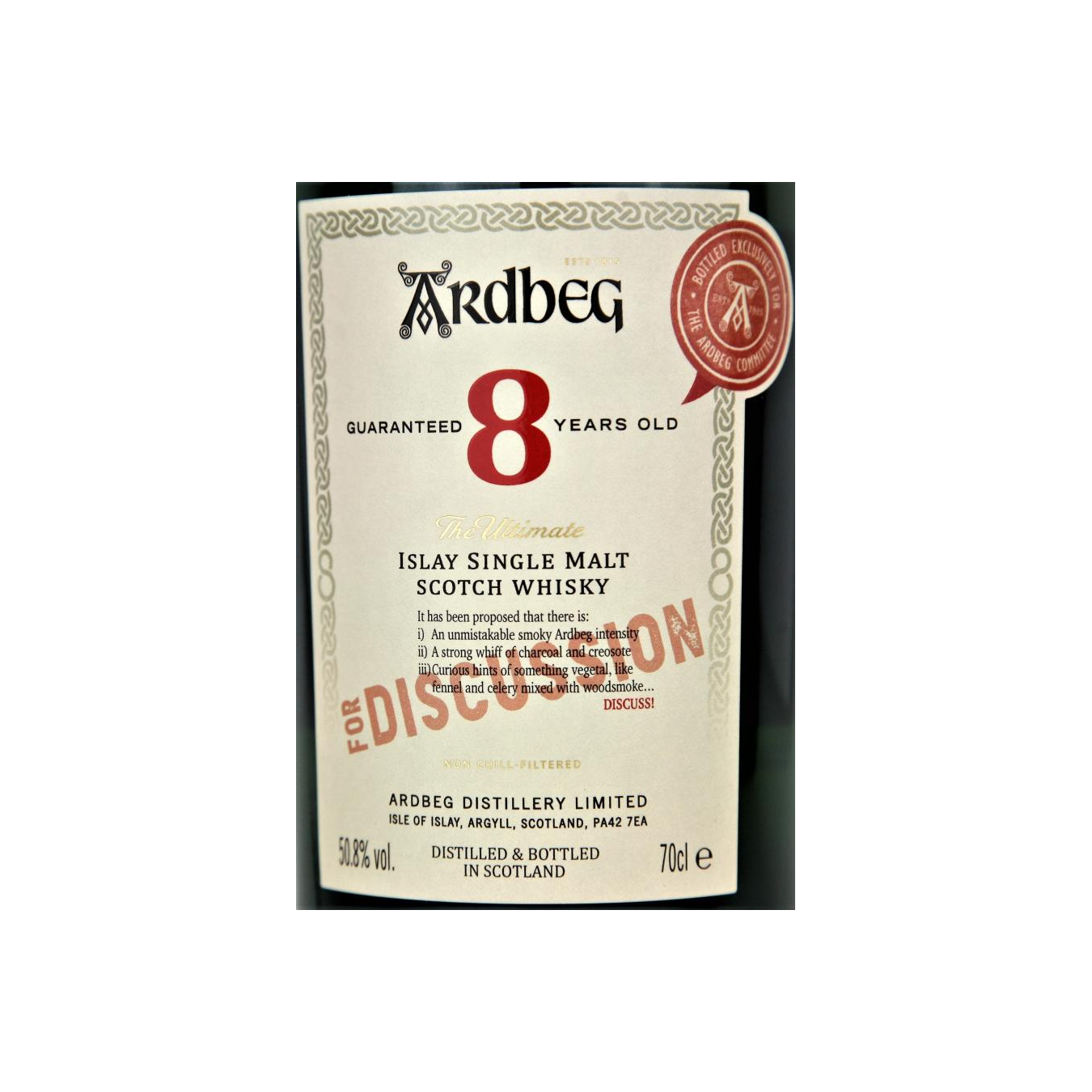 Ardbeg 8 Years Single Malt Whisky 3