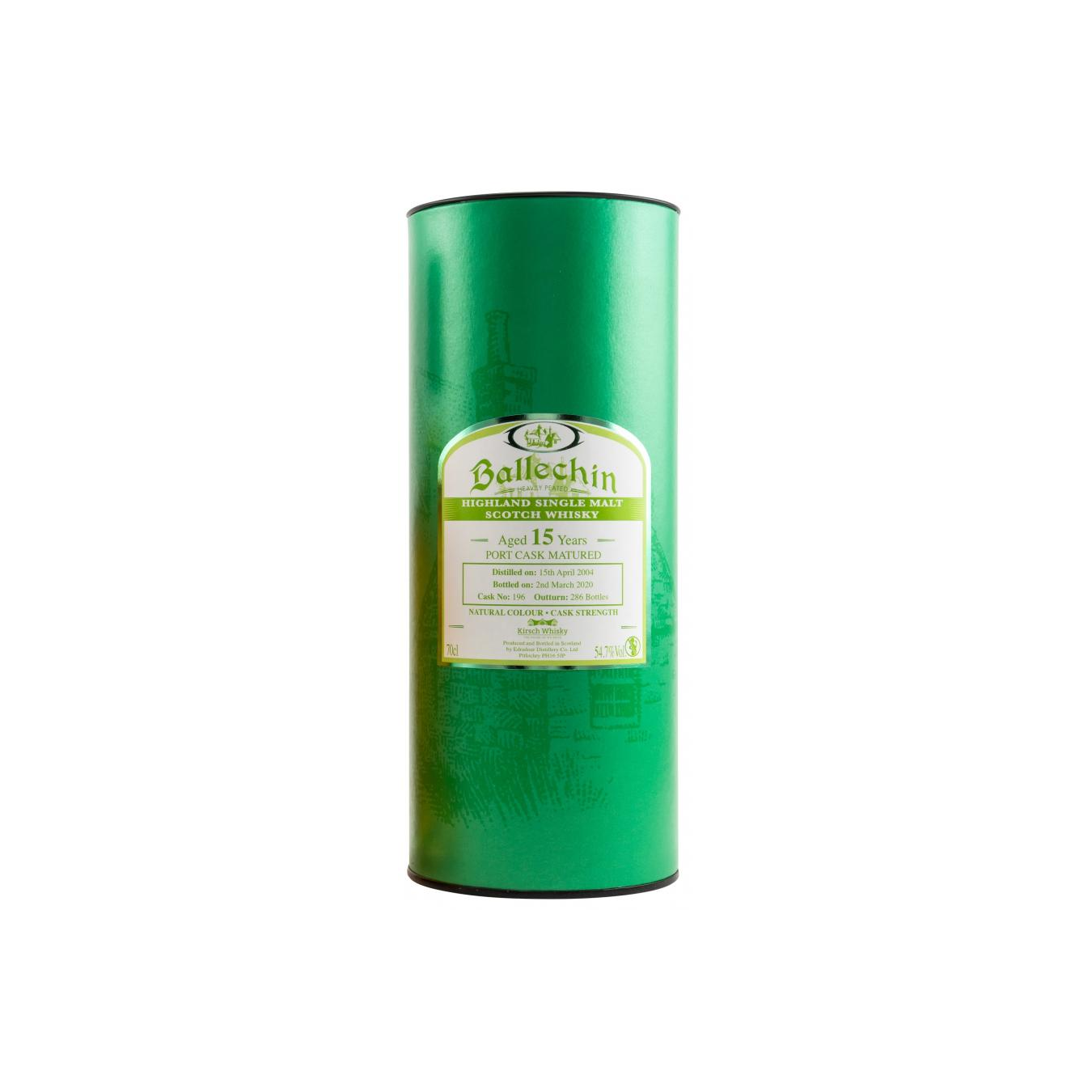 Ballechin 2004 15 Years Single Malt Whisky 2