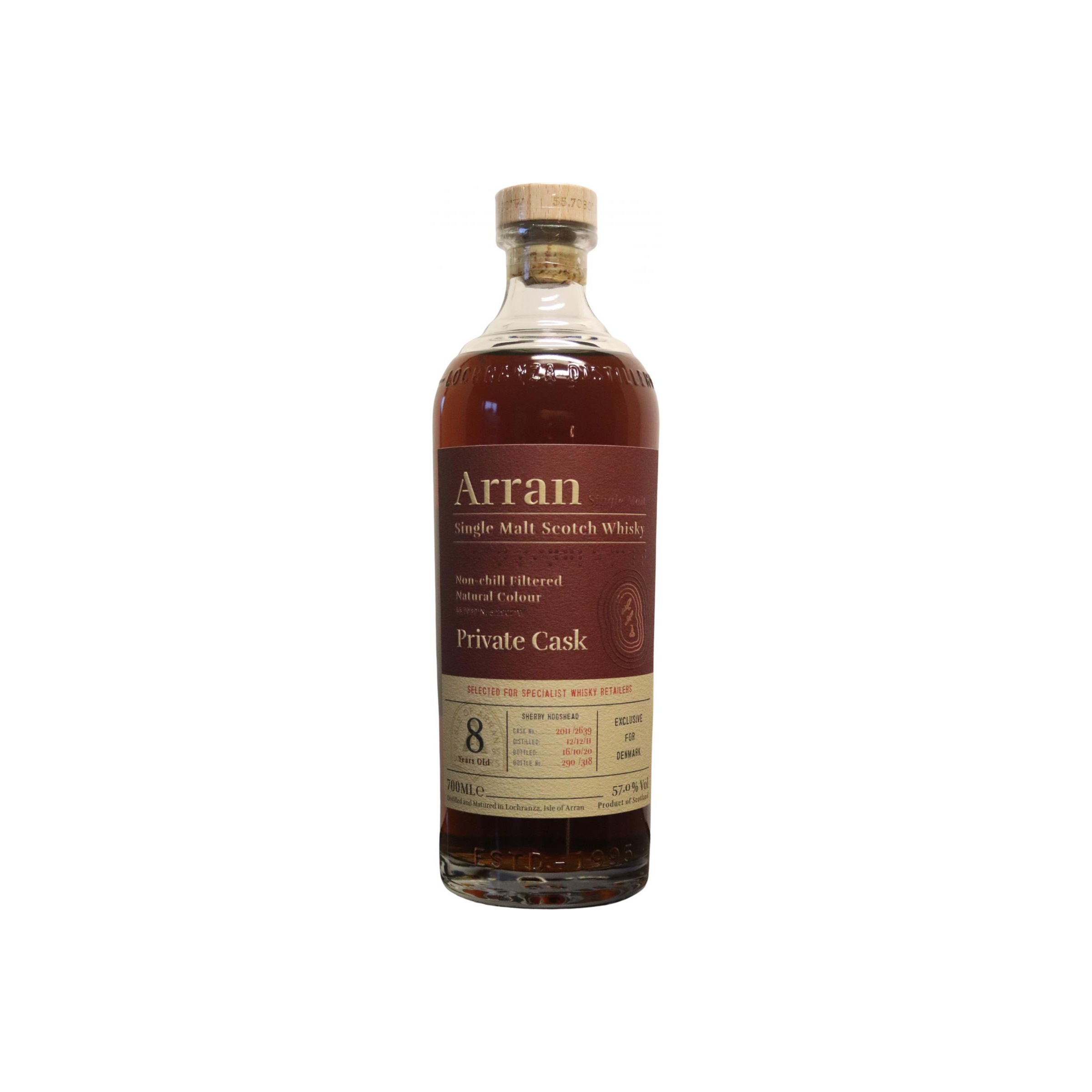 Arran Private Cask 2011 8 Years Single Malt Whisky