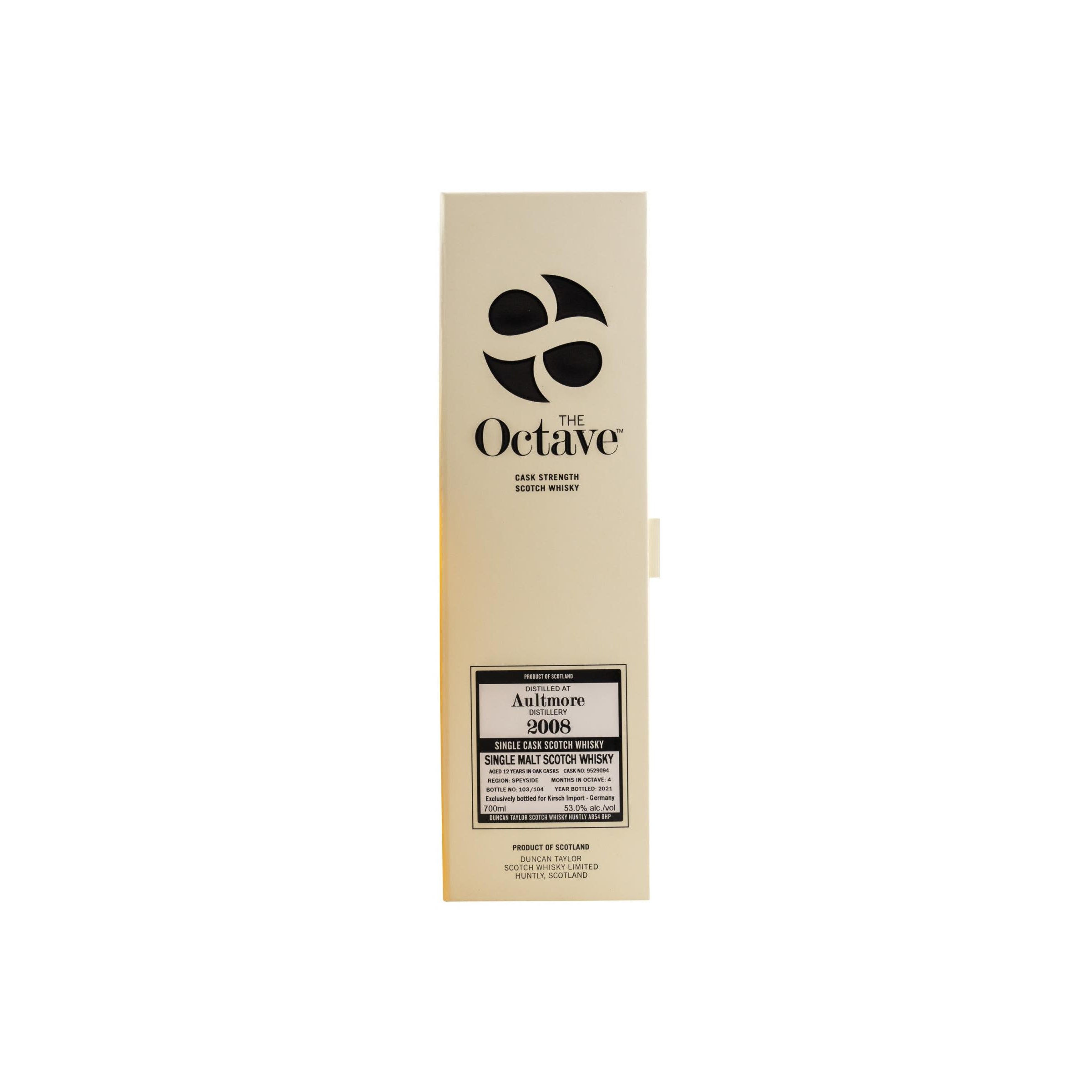 Aultmore The Octave 2008 12 Years Single Malt Whisky 3