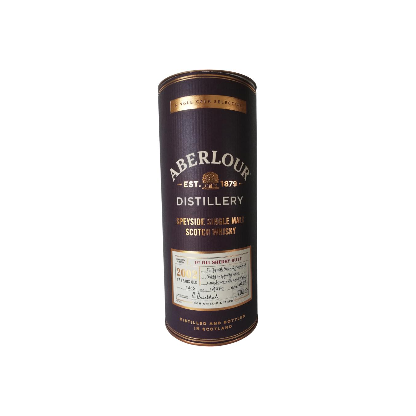 Aberlour 2002 17 Years Single Malt Whisky 3