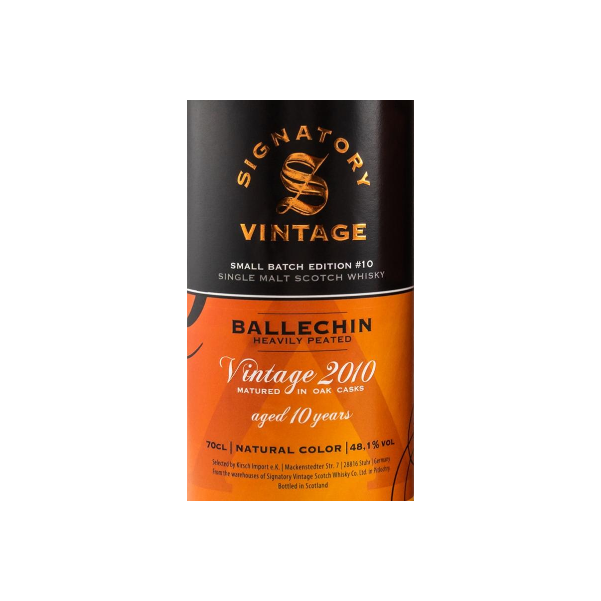 Edradour 2010 10 Years Single Malt Whisky 3