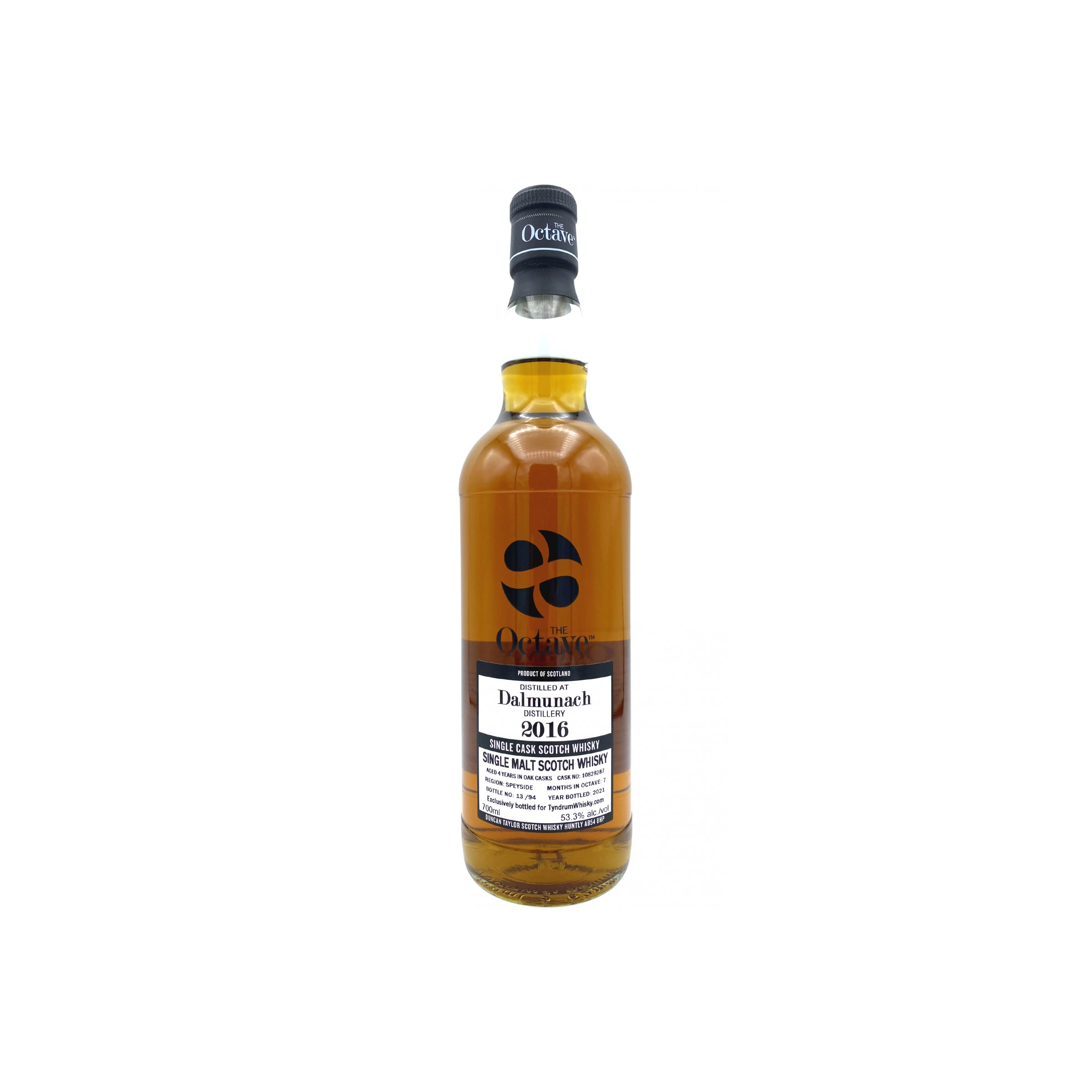 Dalmunach The Octave 2016 4 Years Single Malt Whisky