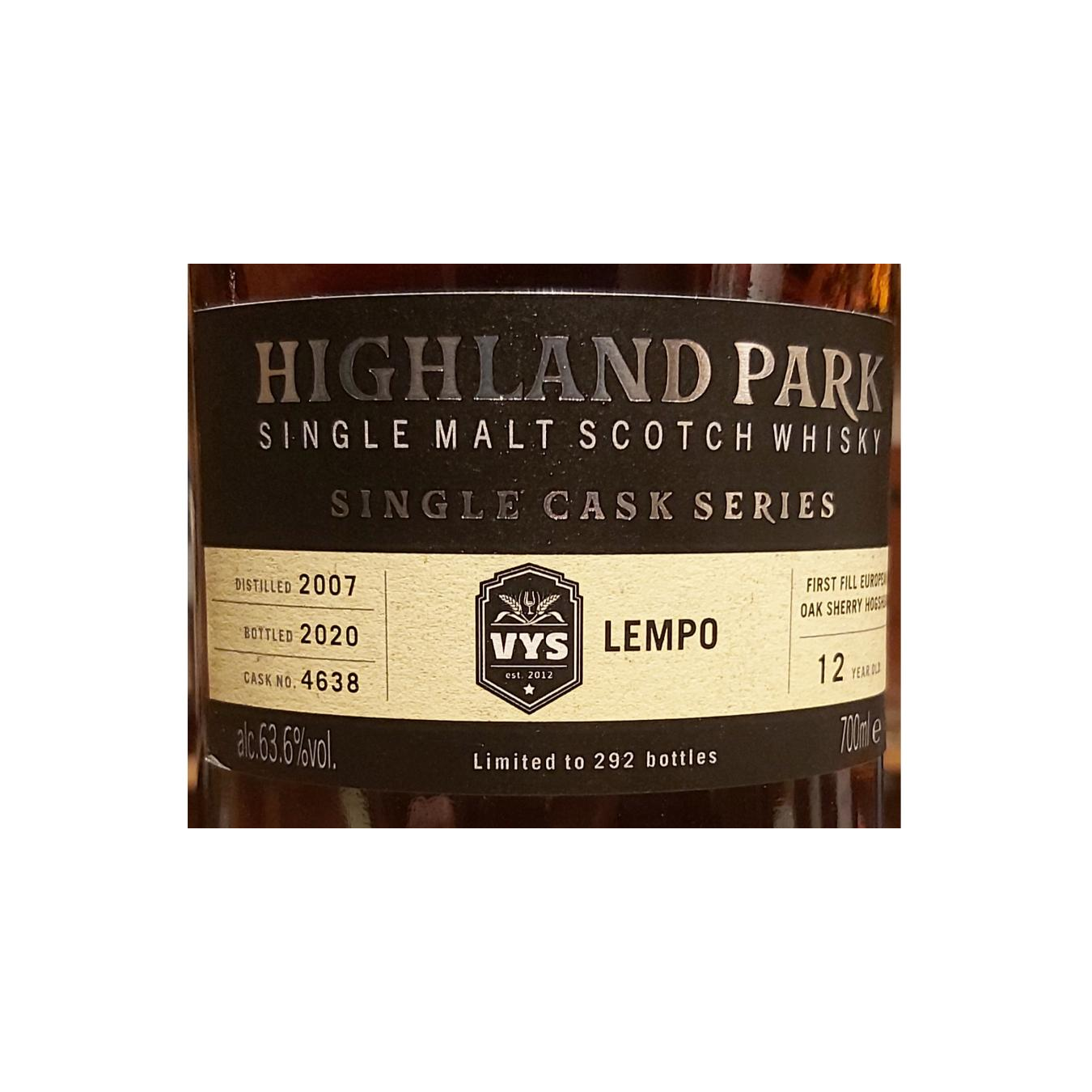 Highland Park 2007 12 Years Single Malt Whisky 2