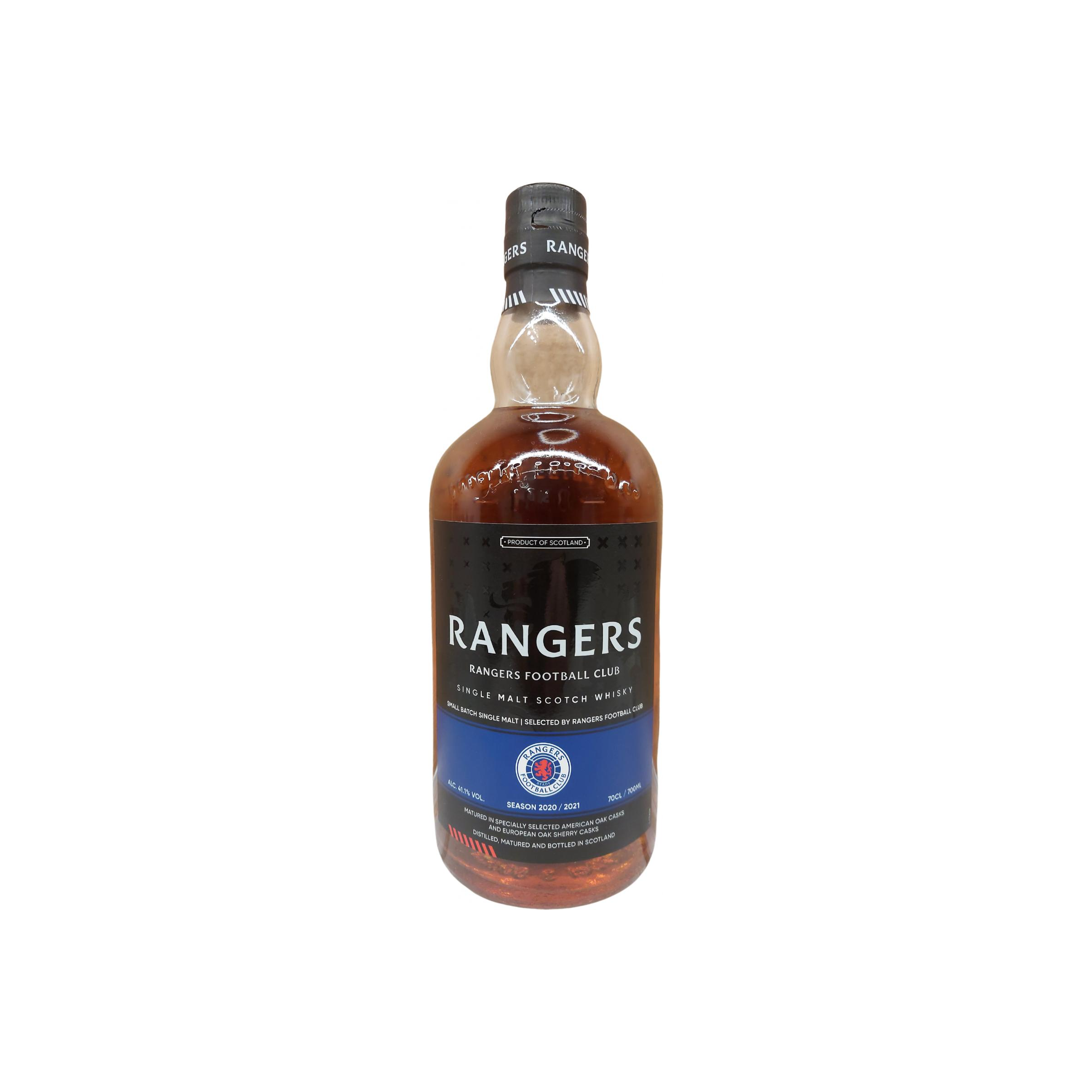 Rangers Football Club Single Malt Scotch Whisky