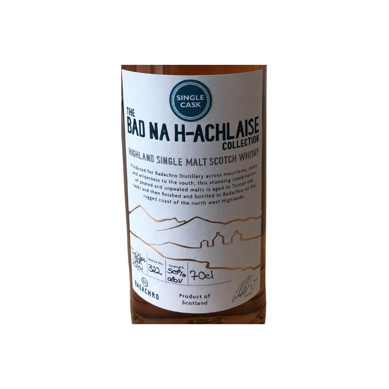 Bad na h-Achlaise Highland Single Malt Scotch Whisky BaDi