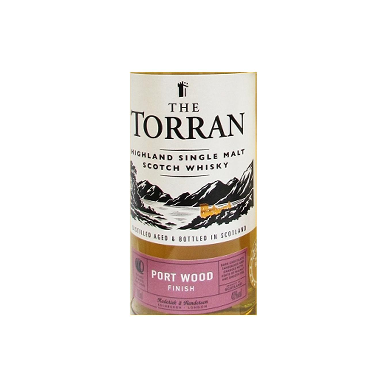 The Torran Highland Single Malt Scotch Whisky R&H