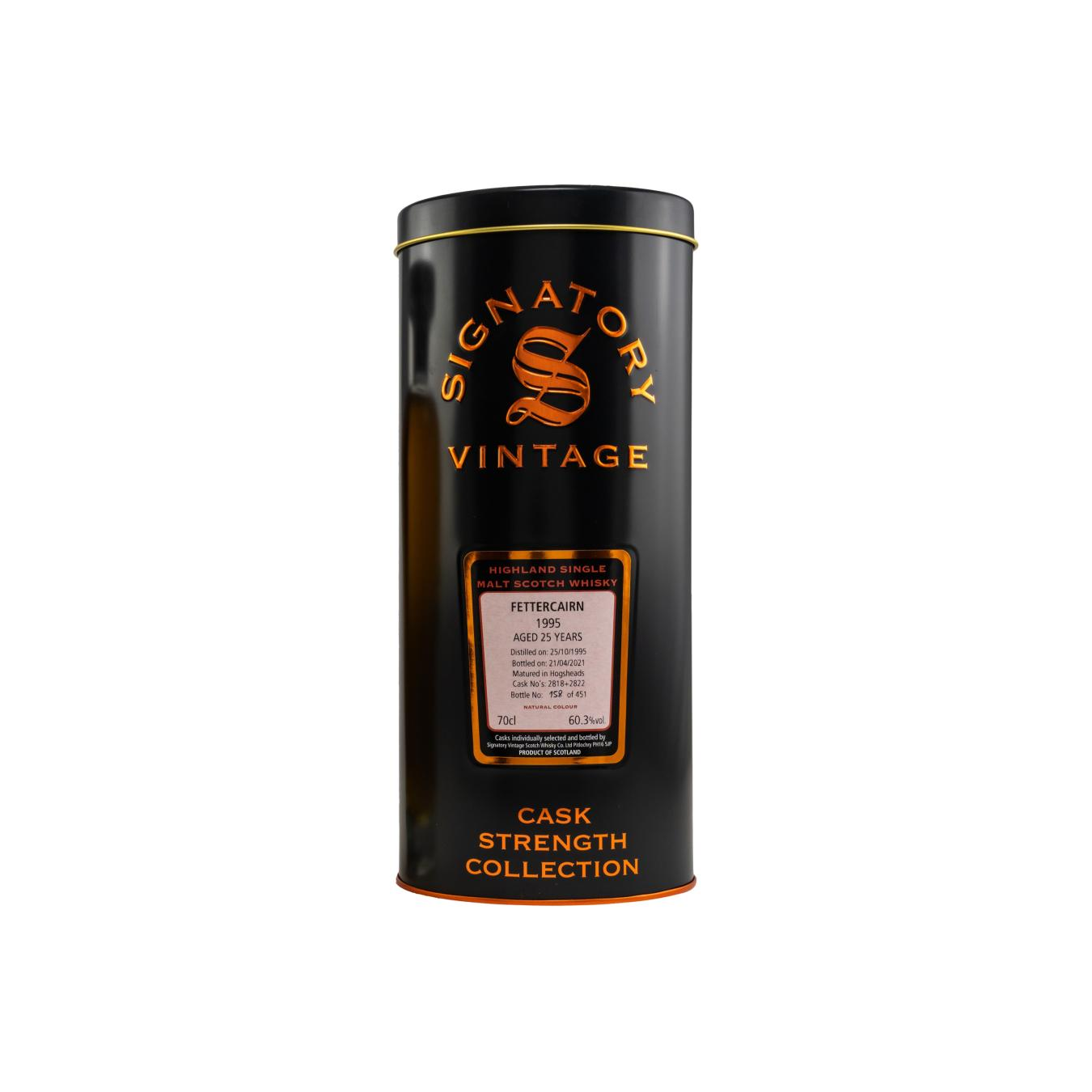 Fettercairn Cask Strength Collection 1995 25 Years Single Malt Whisky 2
