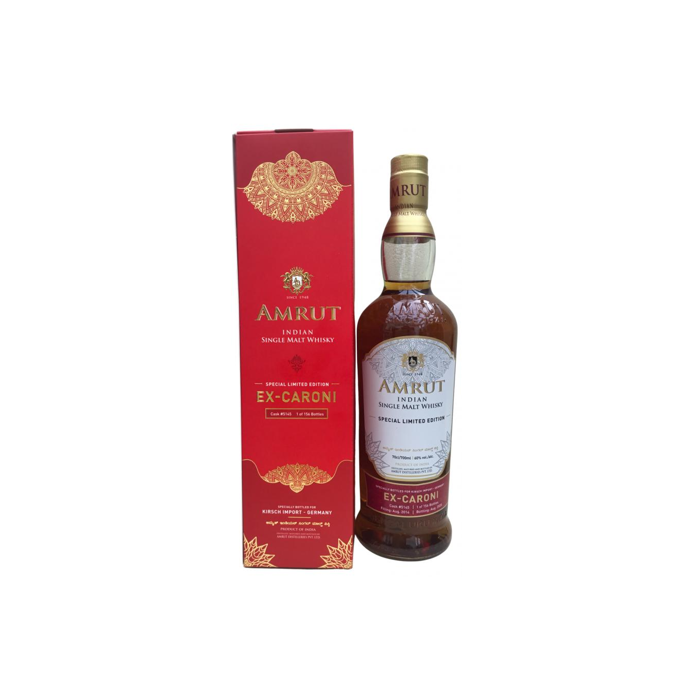 Amrut 2014 6 Years Single Malt Whisky 3