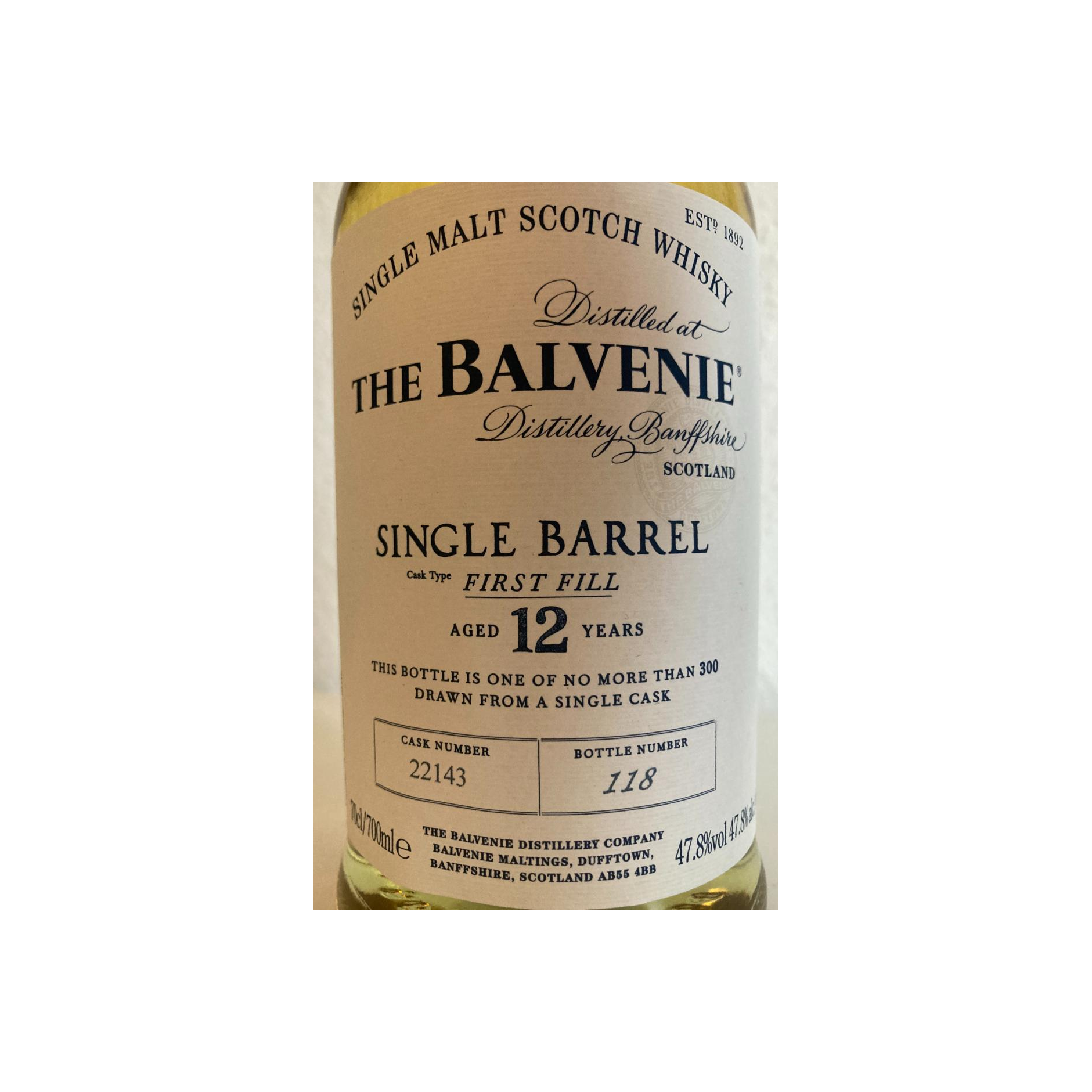 Balvenie 12-year-old 2