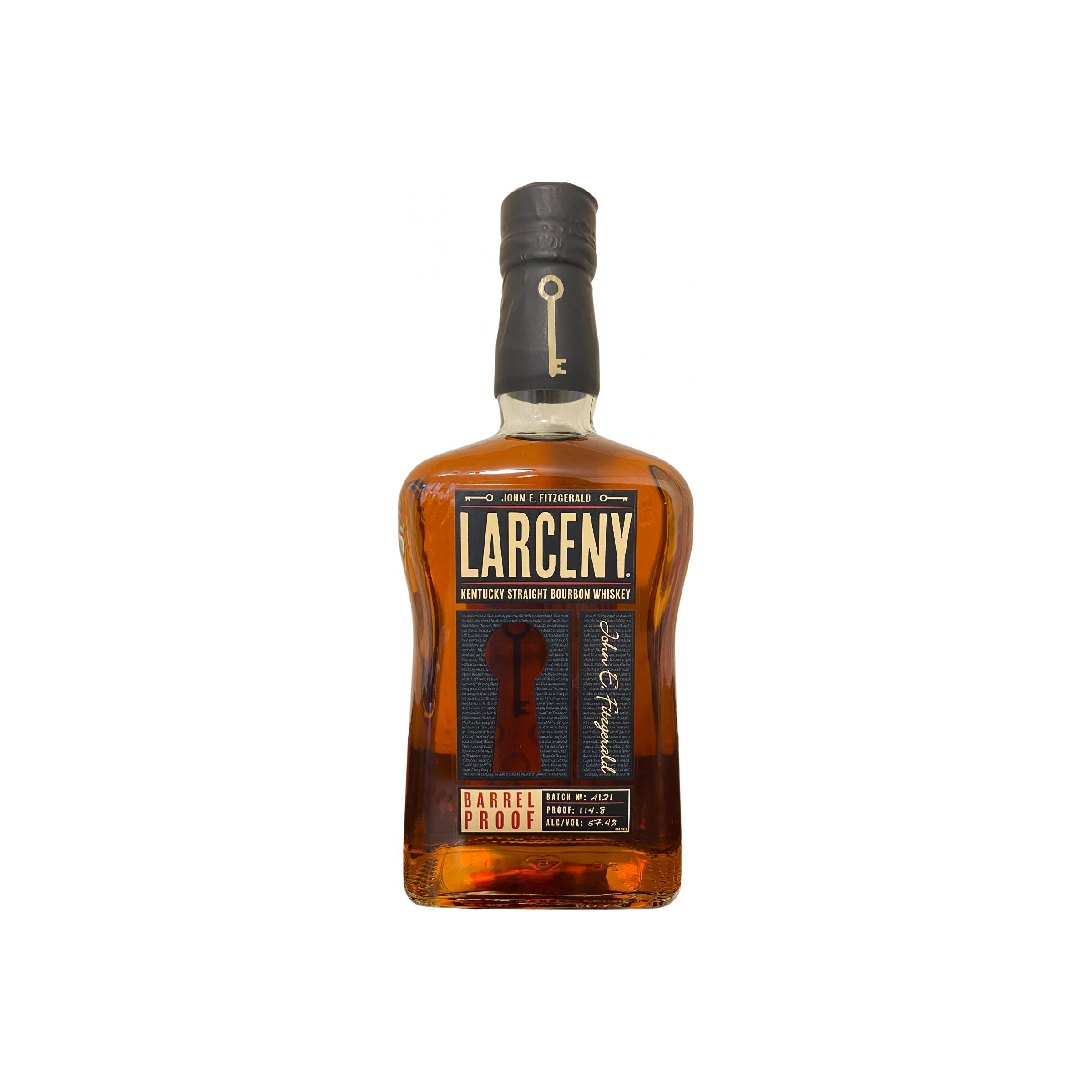 John E. Fitzgerald Larceny Barrel Proof