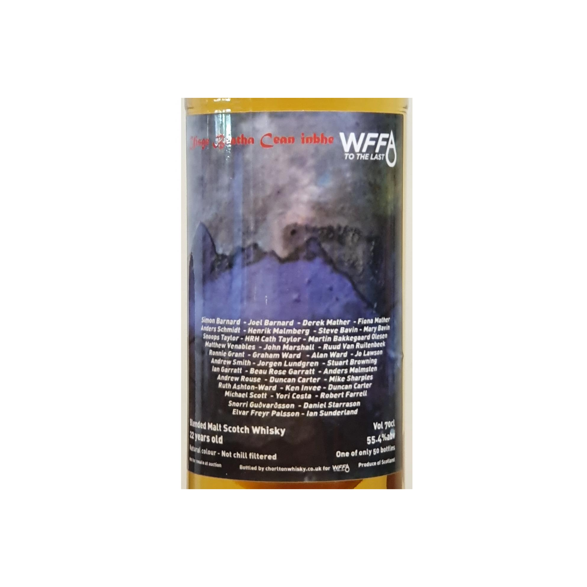 Blended Malt Scotch Whisky 22-year-old WFFA 2