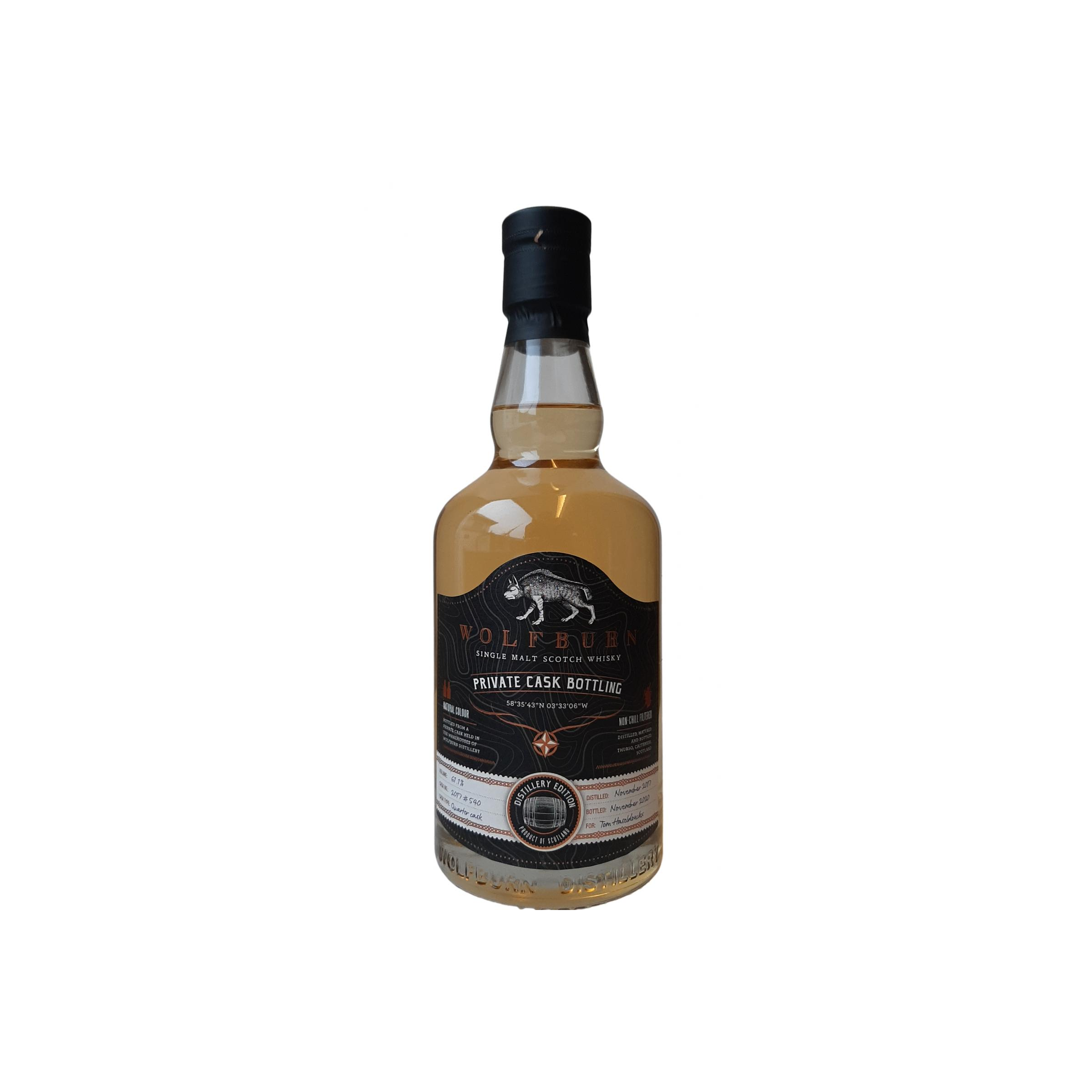 Wolfburn Private Cask 2017 Single Malt Whisky