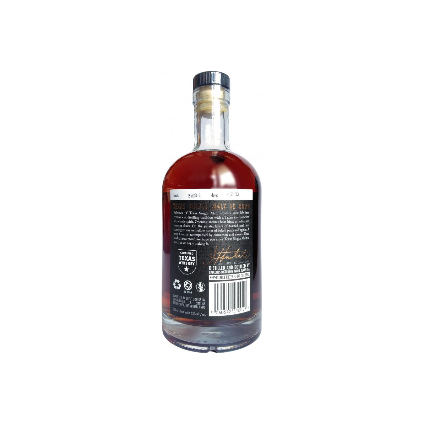 Balcones Single Malt Whisky 2