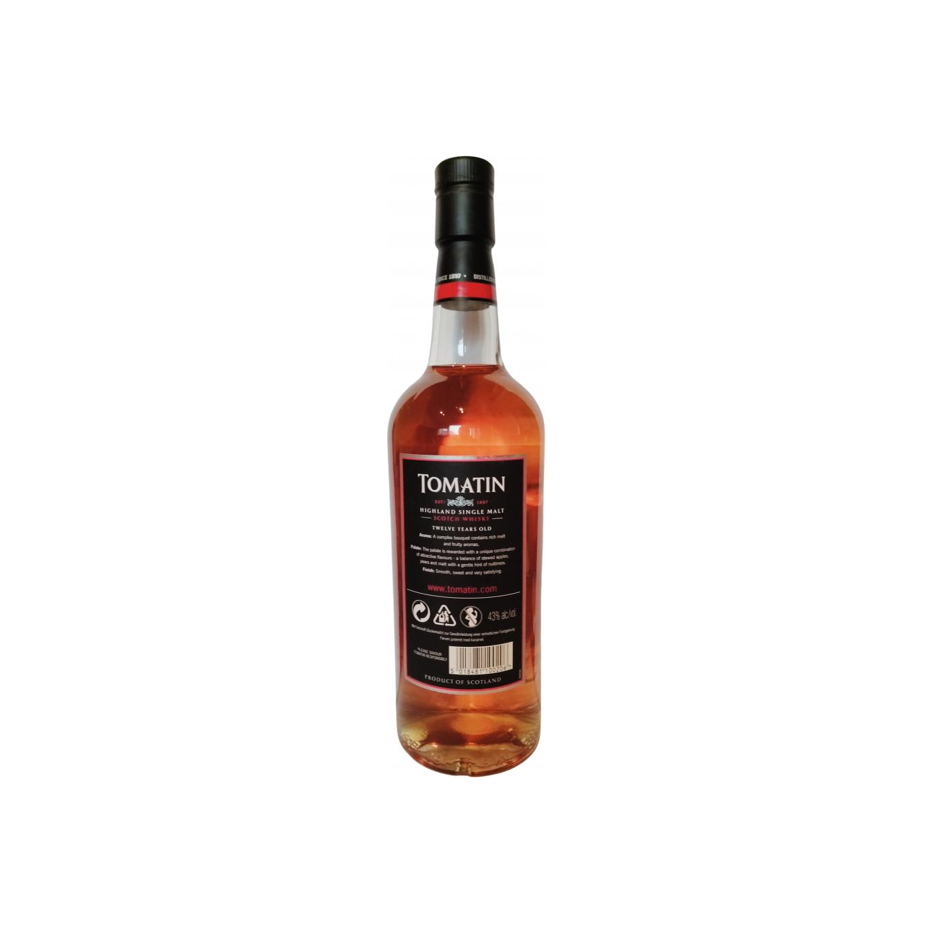 Tomatin 12 Years Single Malt Whisky 3
