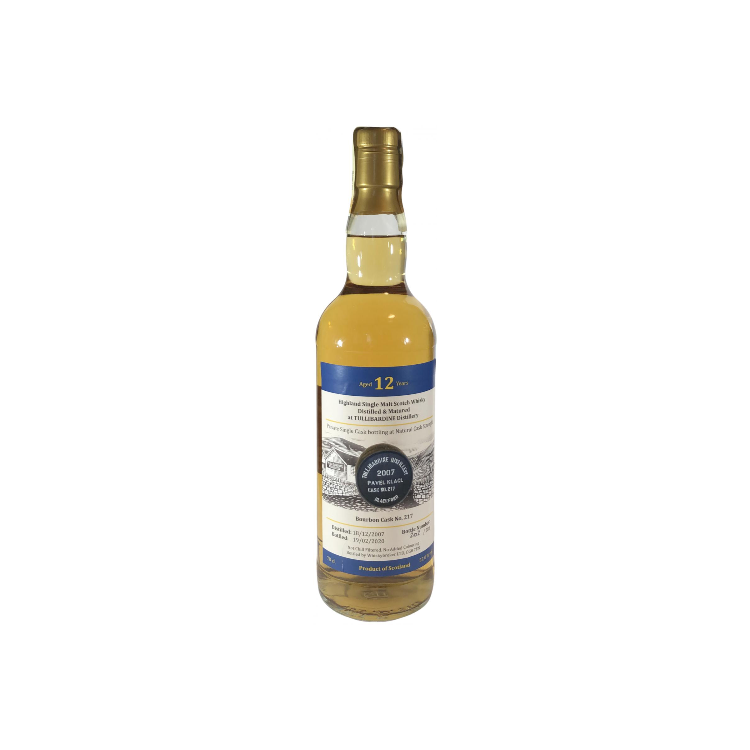 Tullibardine 2007 12 Years Single Malt Whisky