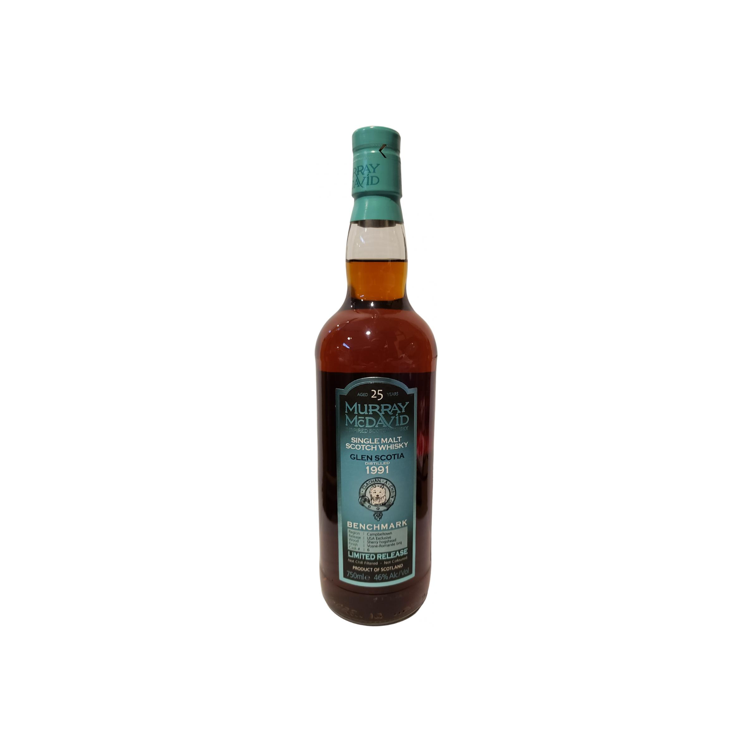 Glen Scotia 1991 25 Years Single Malt Whisky