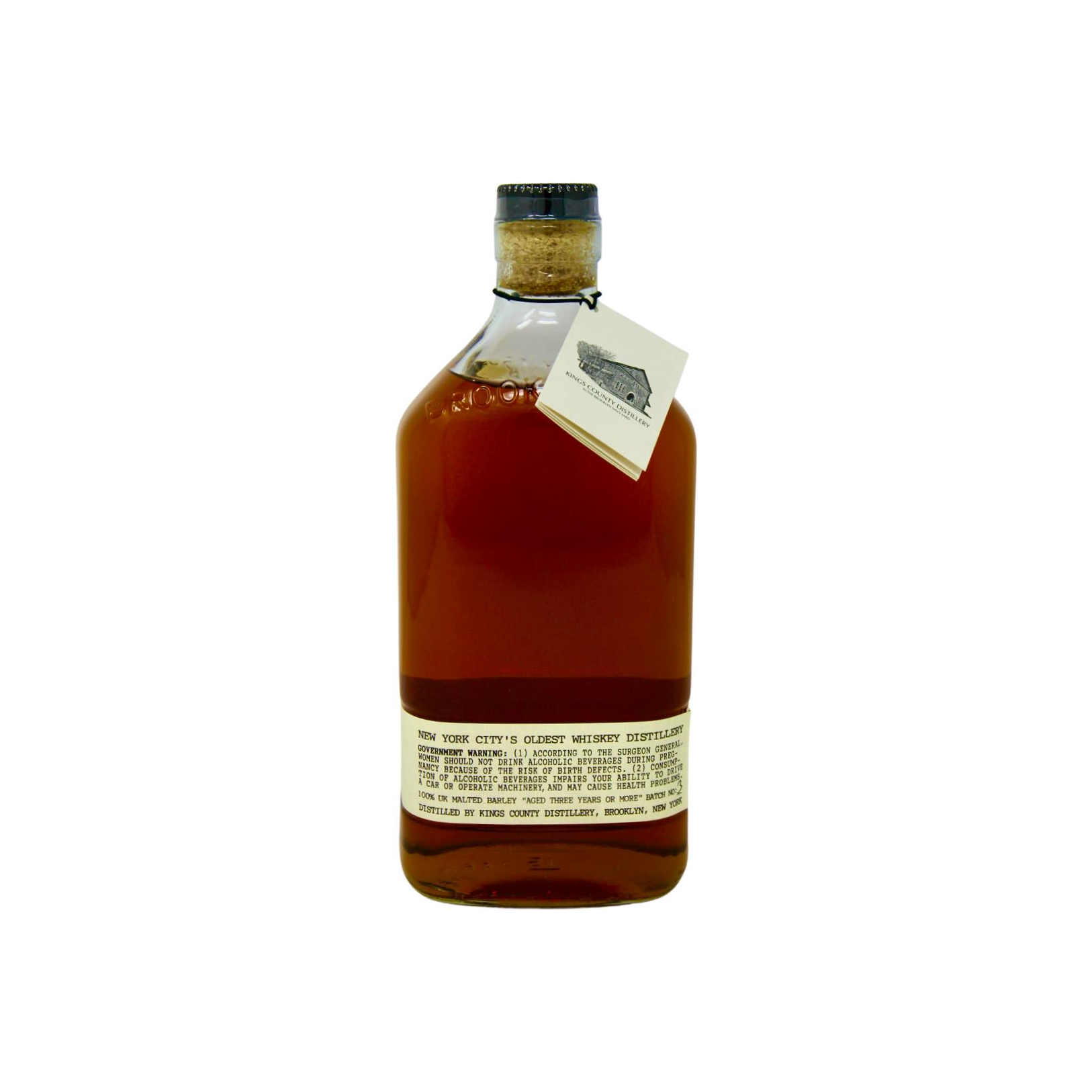 Kings County Distillery Peated Bourbon 2