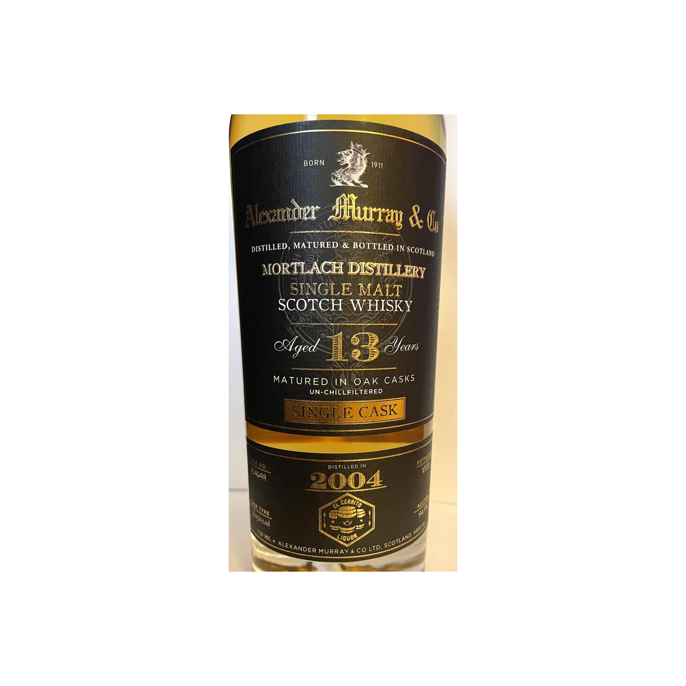 Mortlach 2004 13 Years Single Malt Whisky 2
