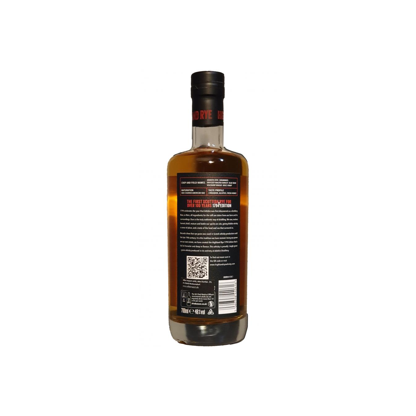 Arbikie Single Grain Whisky 2