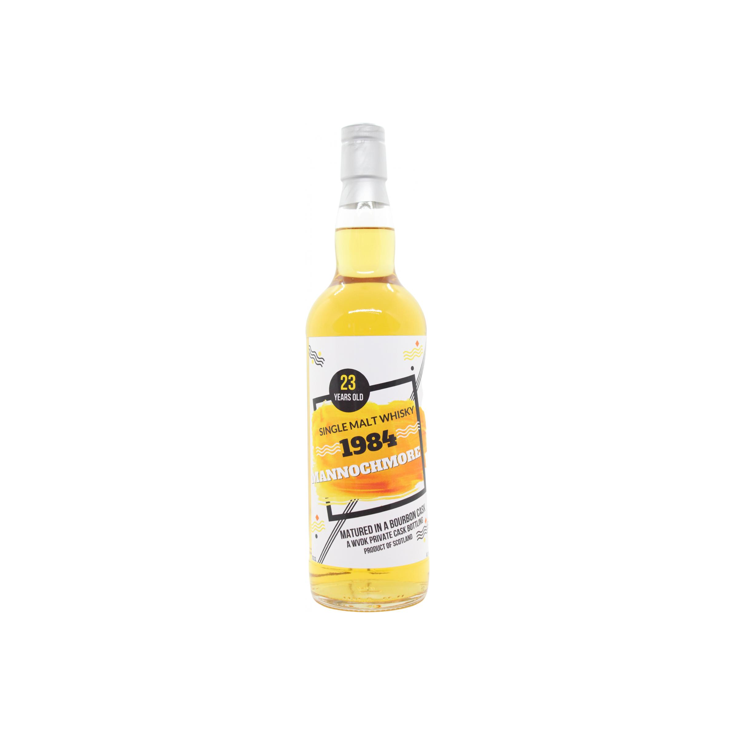 Mannochmore 1984 23 Years Single Malt Whisky
