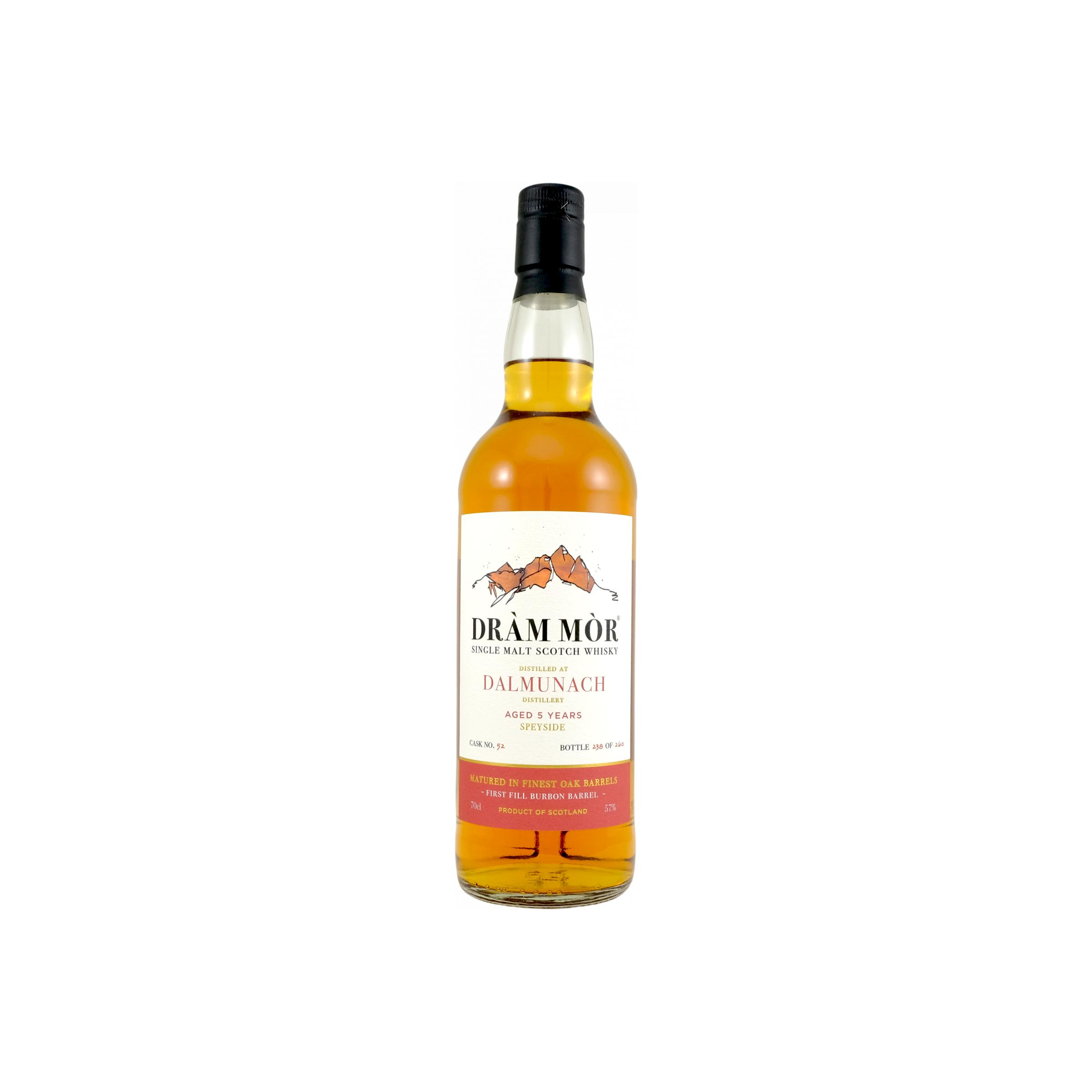 Dalmunach 2016 5 Years Single Malt Whisky