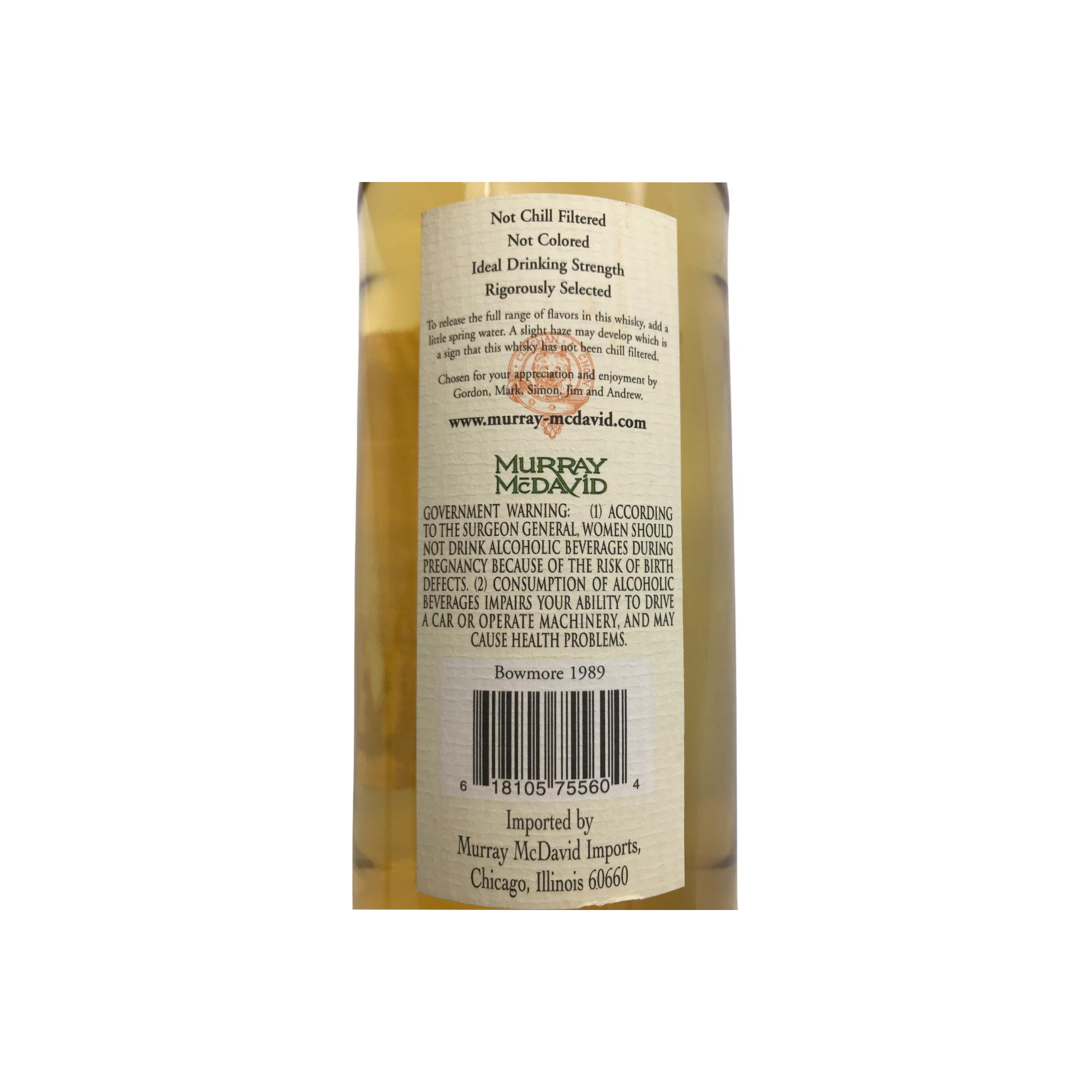 Bowmore 1989 12 Years Single Malt Whisky 3