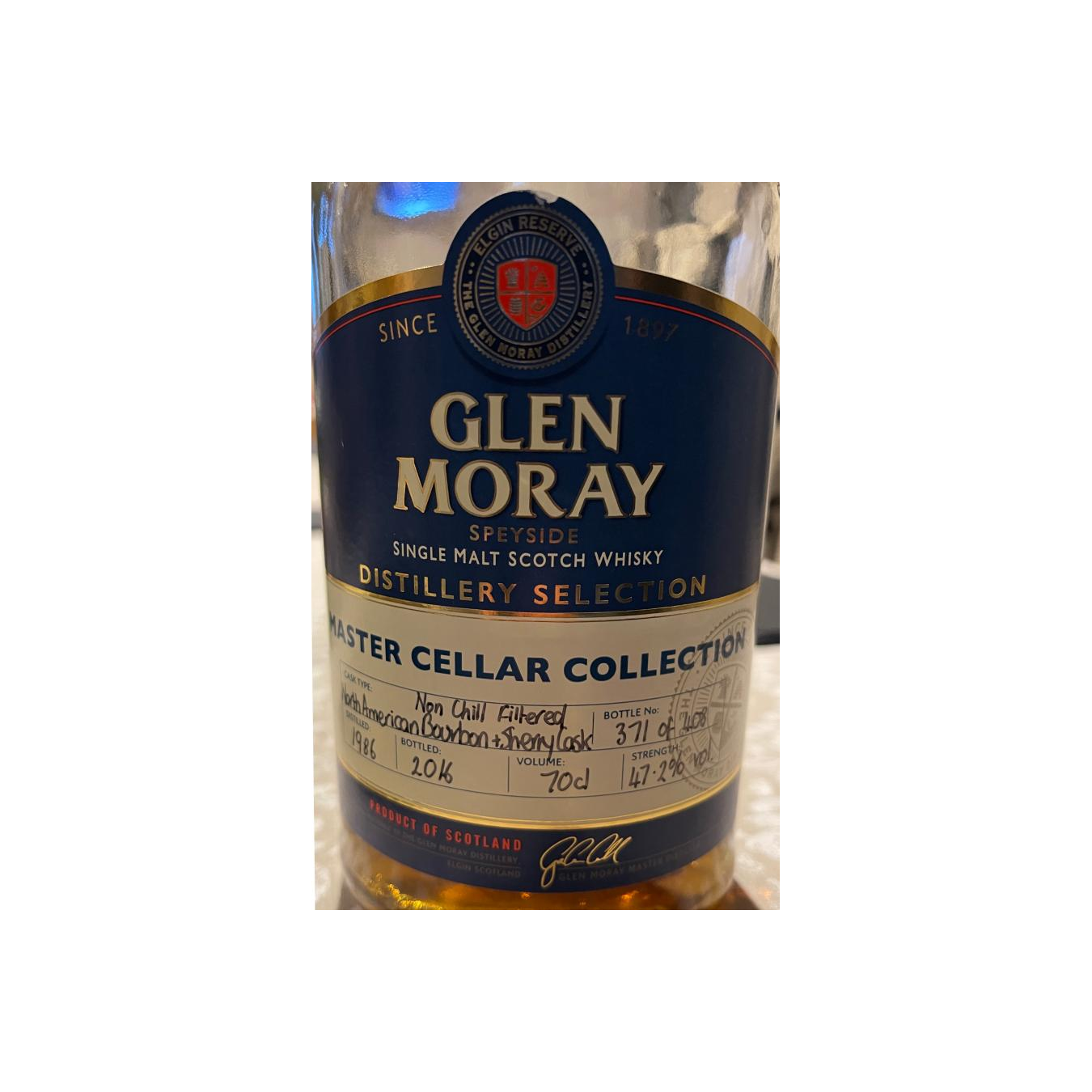 Glen Moray 1986 30 Years Single Malt Whisky