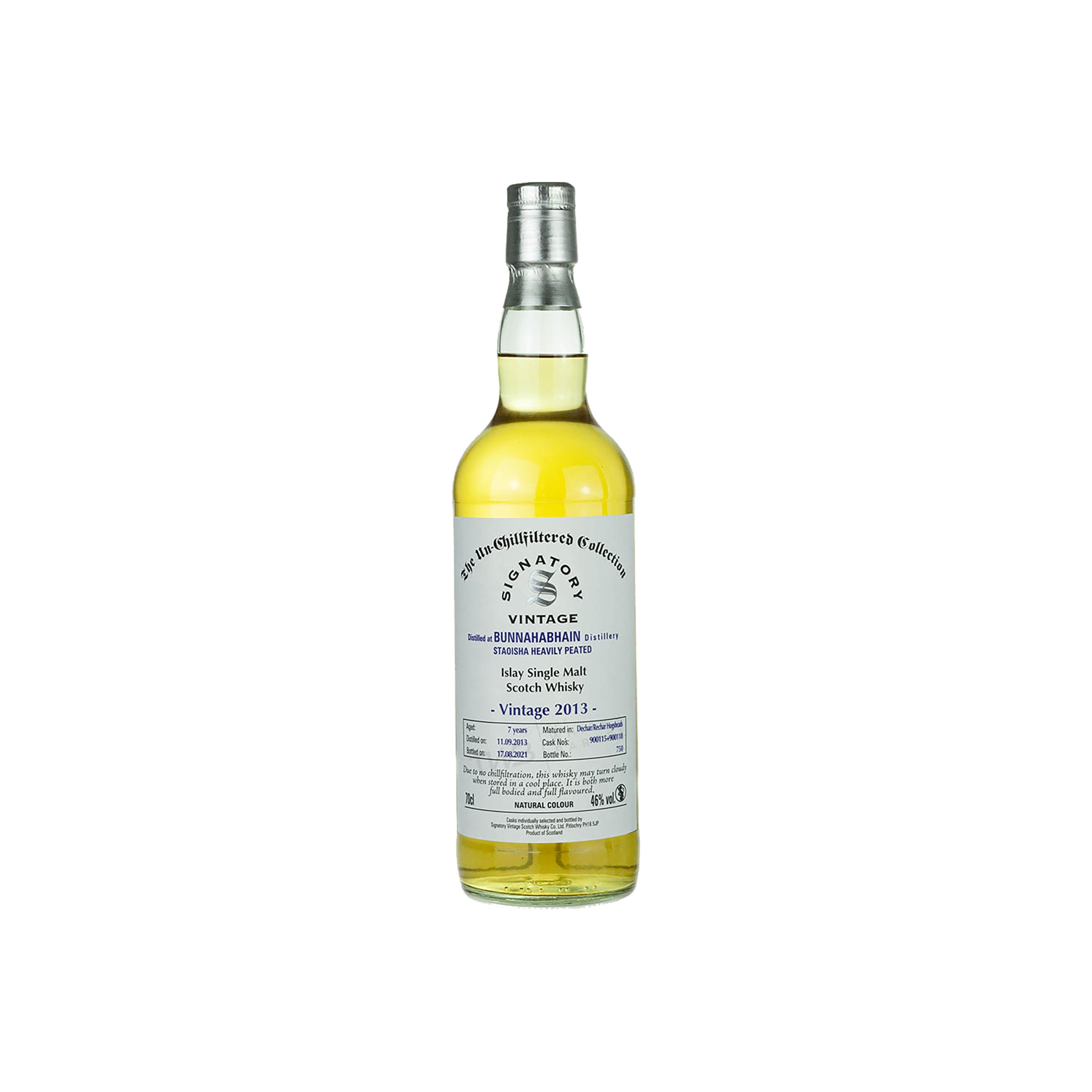 Bunnahabhain The Un-Chillfiltered Collection 2013 7 Years Single Malt Whisky