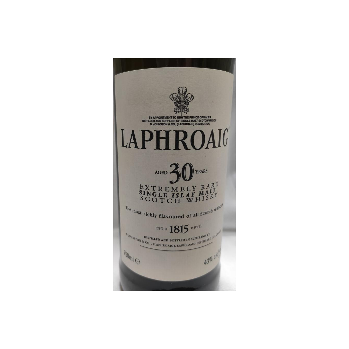 Laphroaig 30 Years Single Malt Whisky 2