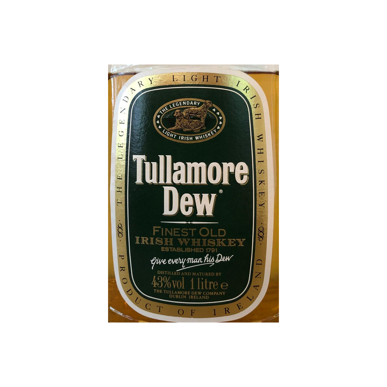 Tullamore Dew Blended Whisky