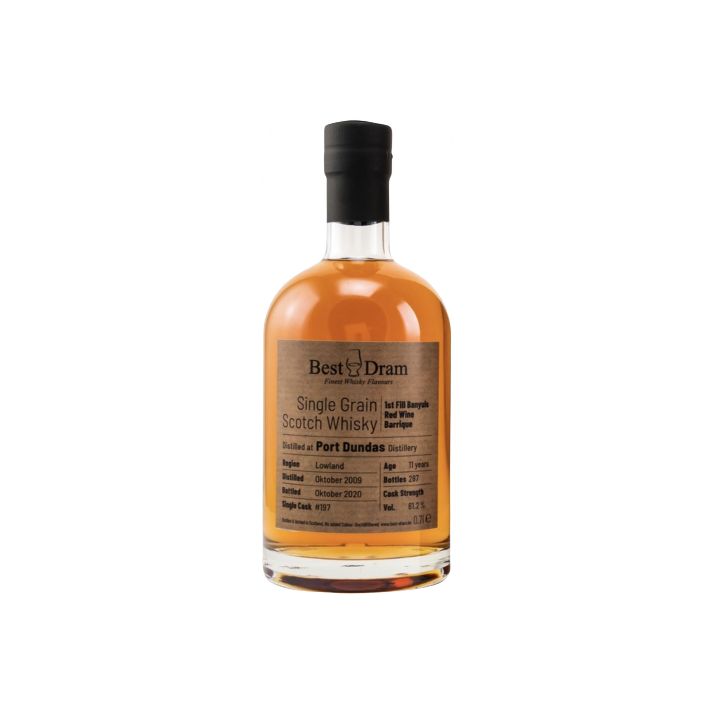 Port Dundas 2009 11 Years Single Grain Whisky