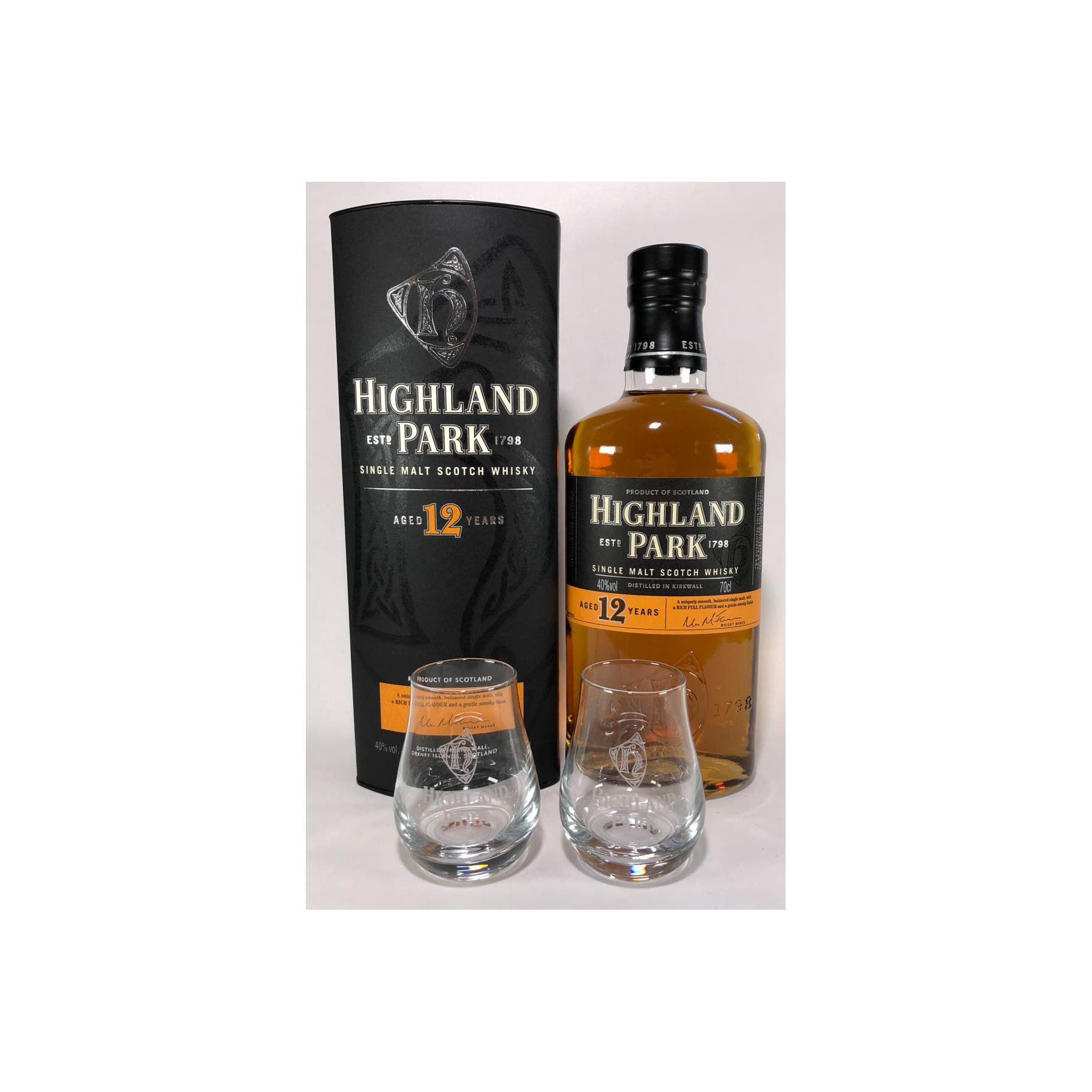 Highland Park 12 Years Single Malt Whisky 2