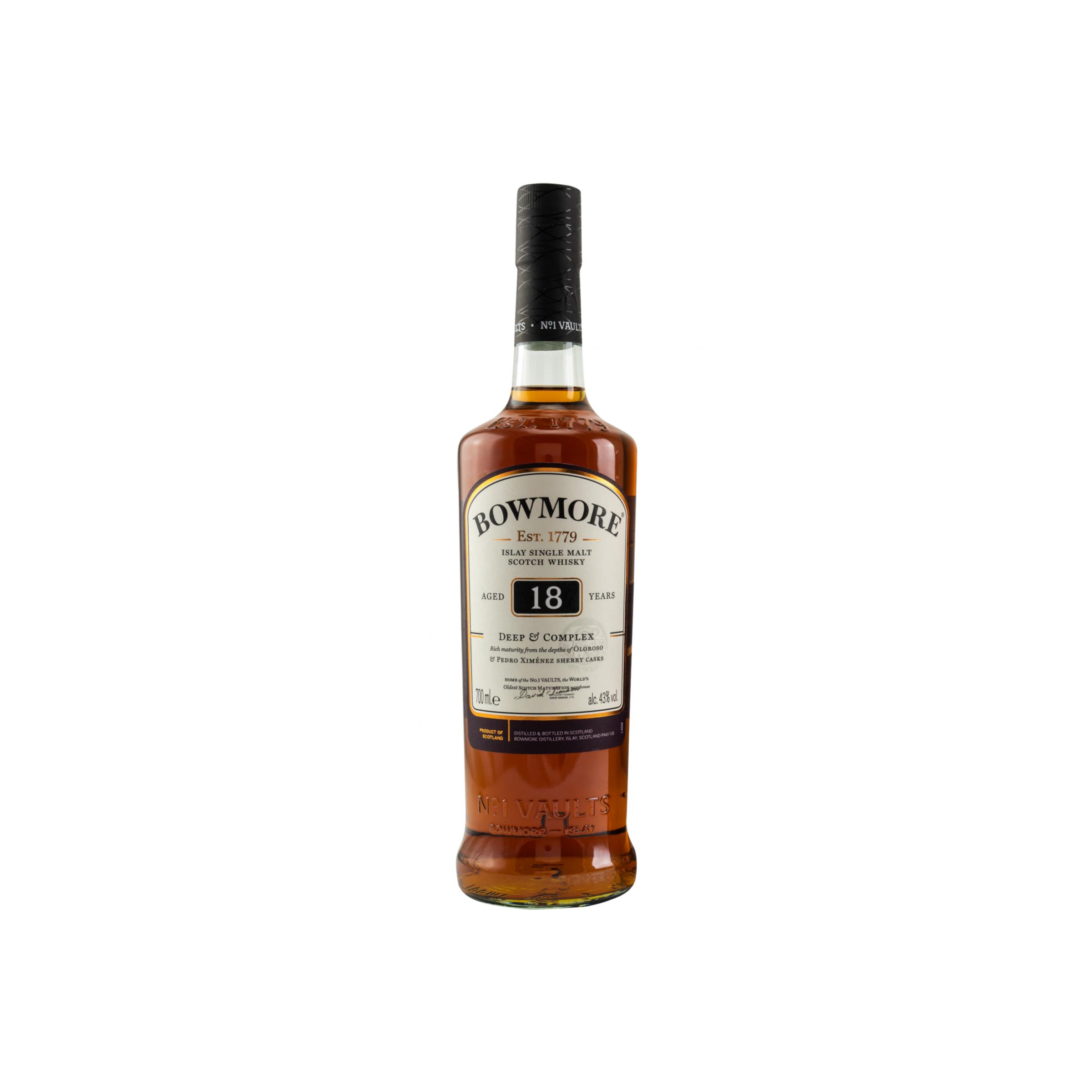 Bowmore 18 Years Single Malt Whisky
