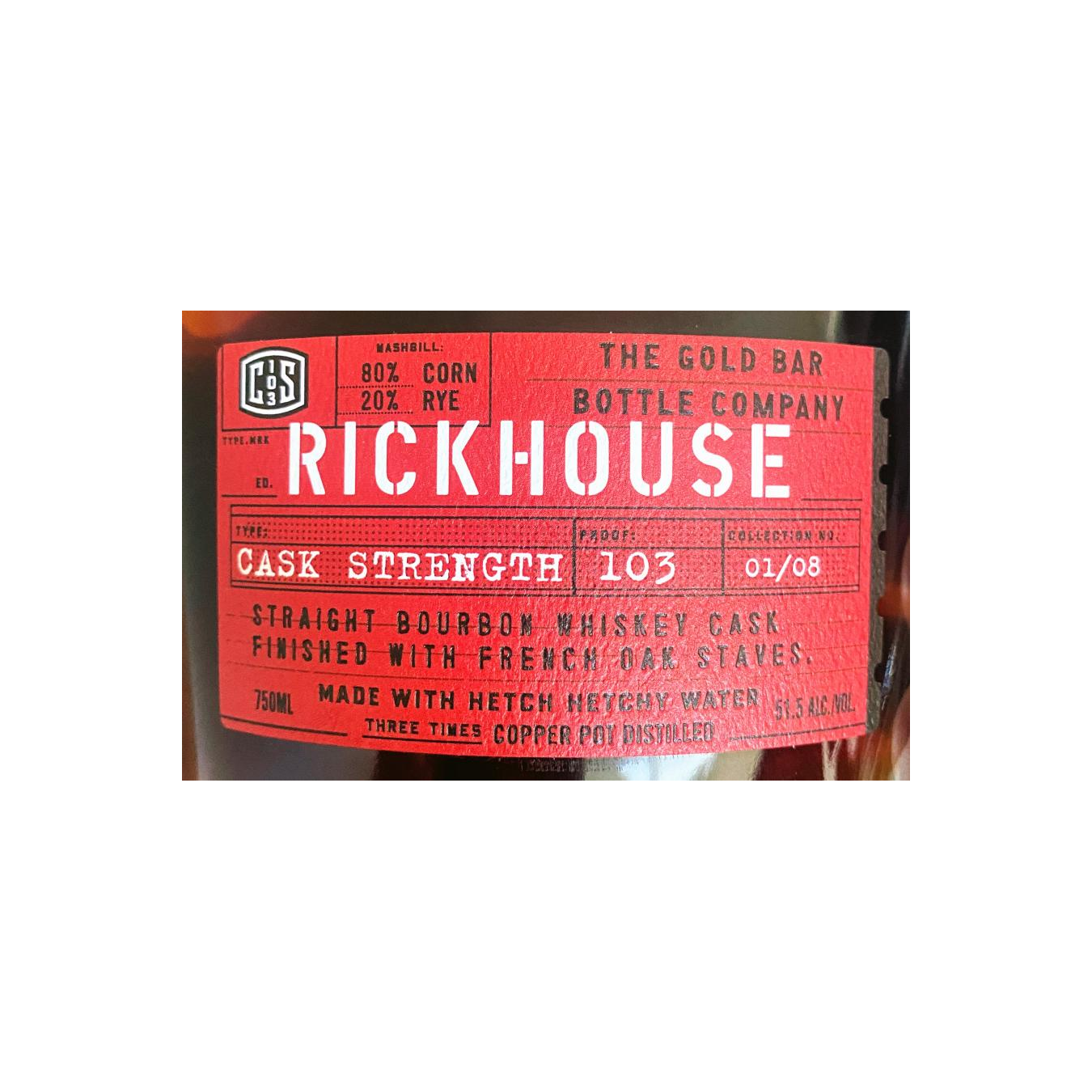 Gold Bar Bourbon Whisky 3