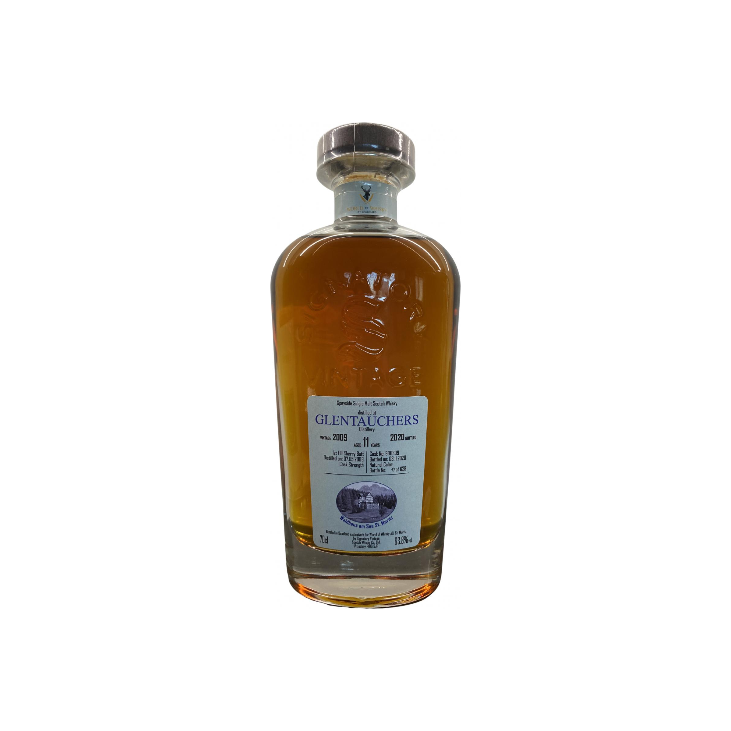 Glentauchers Cask Strength Collection 2009 11 Years Single Malt Whisky