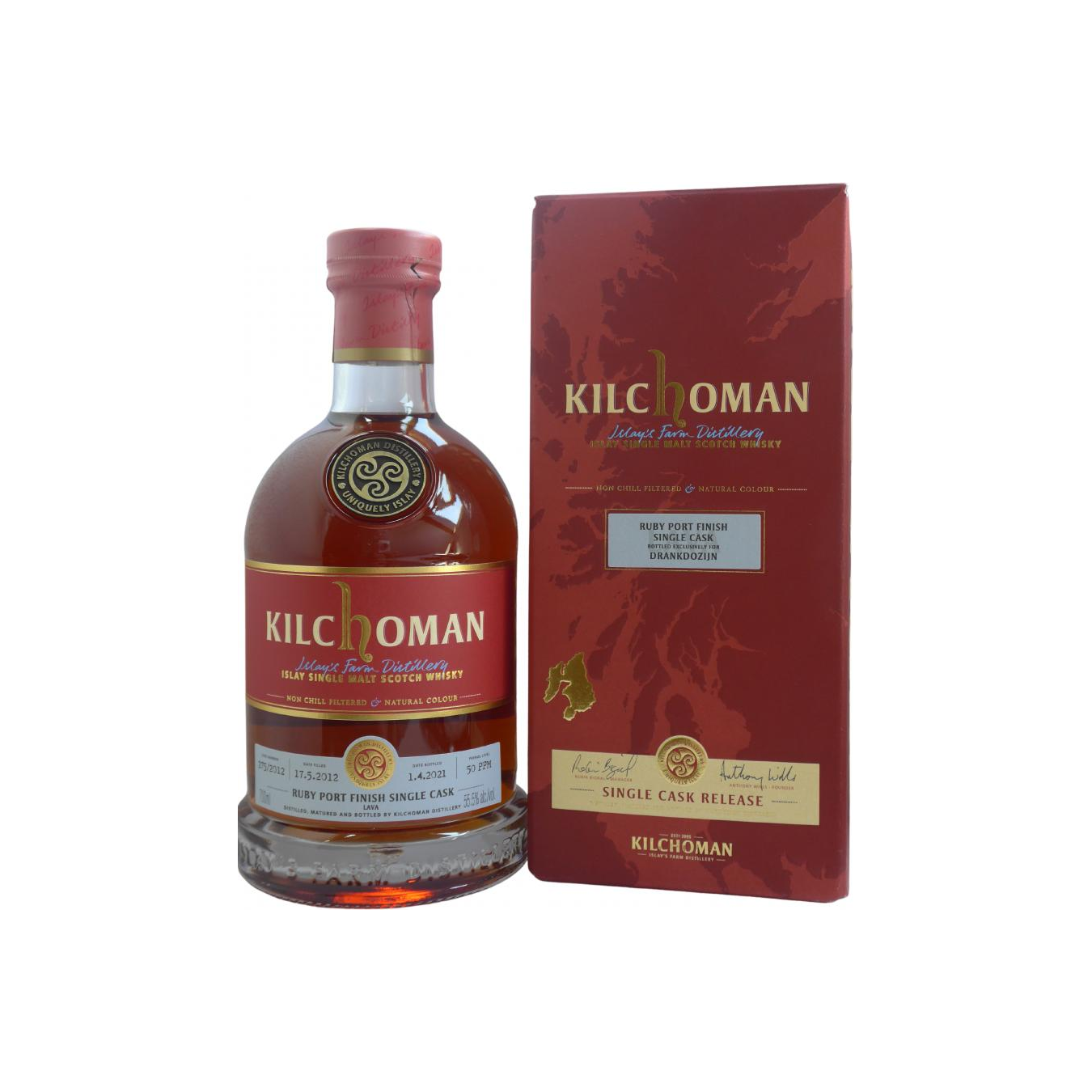 Kilchoman 2012 Single Malt Whisky 2