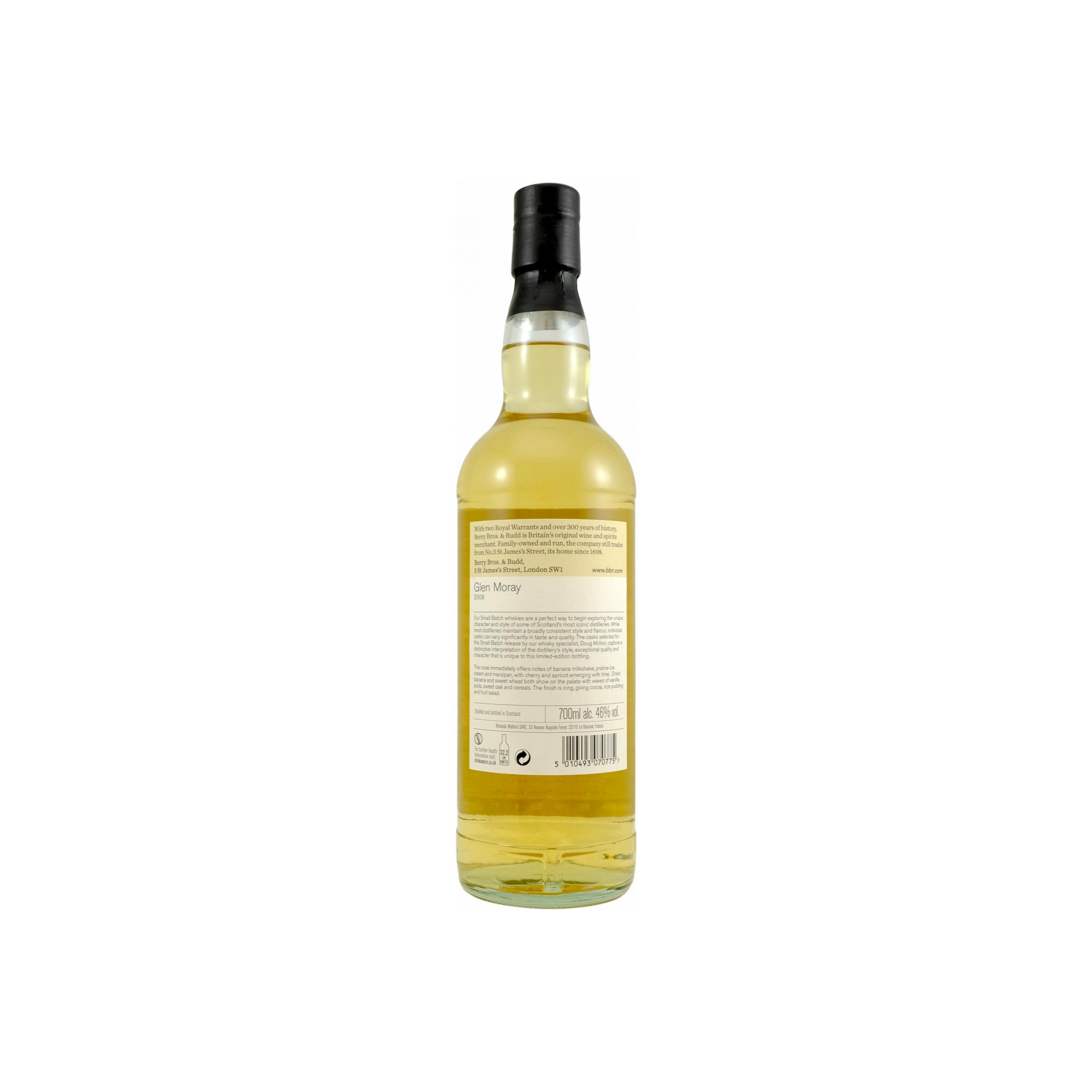 Glen Moray Small Batch 2008 12 Years Single Malt Whisky 2