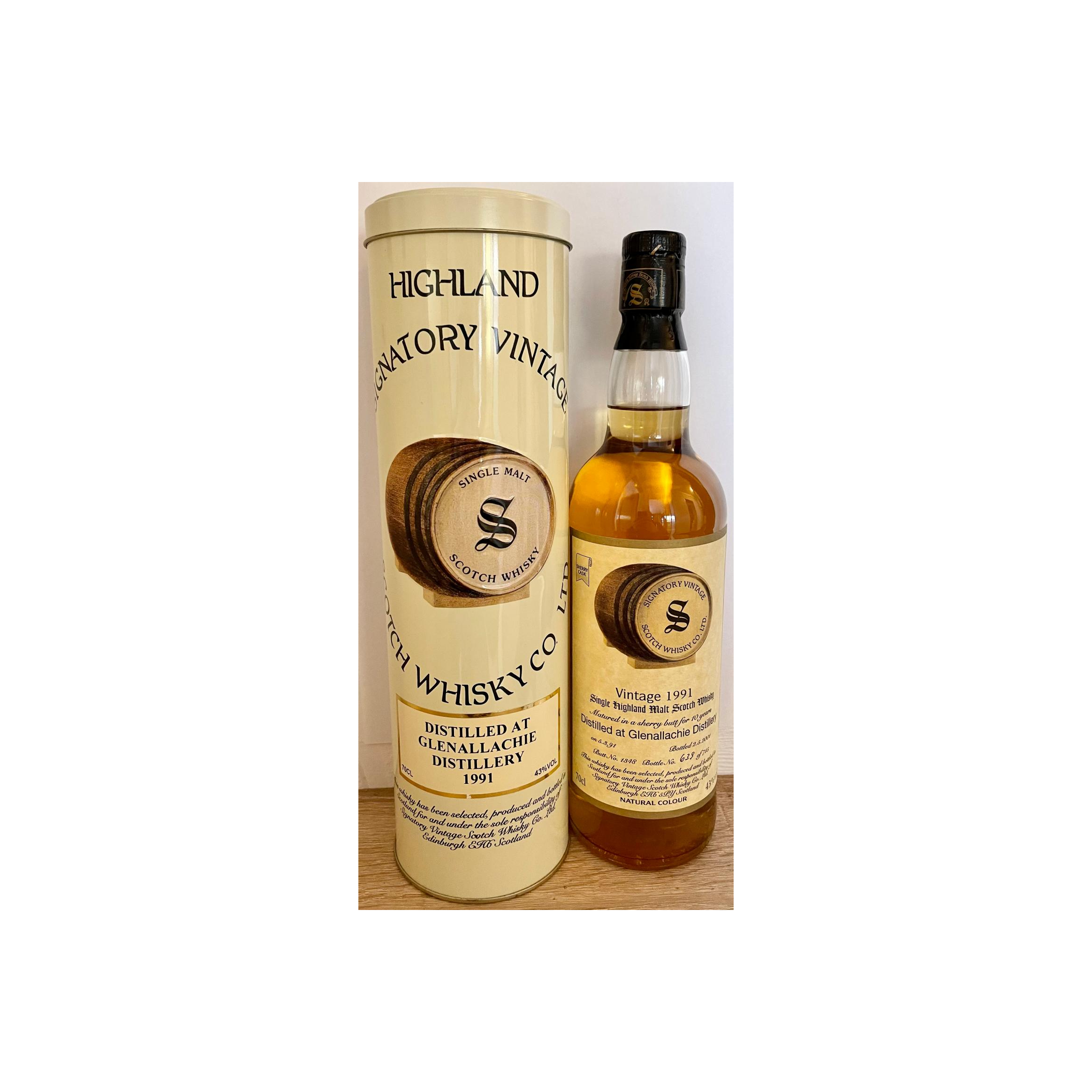 The GlenAllachie Vintage Collection 1991 10 Years Single Malt Whisky 2